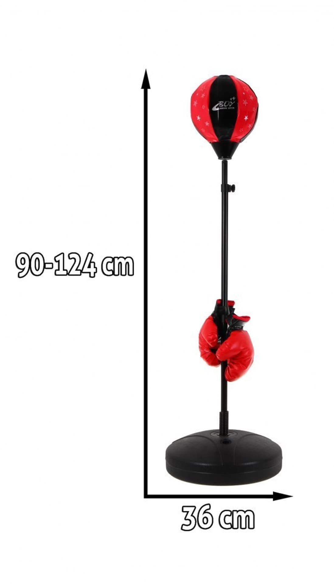 

Zestaw sportowy 3w1 dla dzieci 3+ Boks + Dart + Koszykówka + Akcesoria