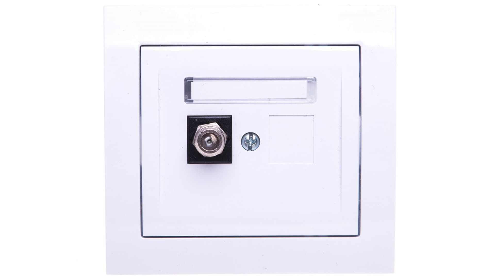 

KIER Gniazdo antenowe pojedyncze typu F białe GPA-1WF/00