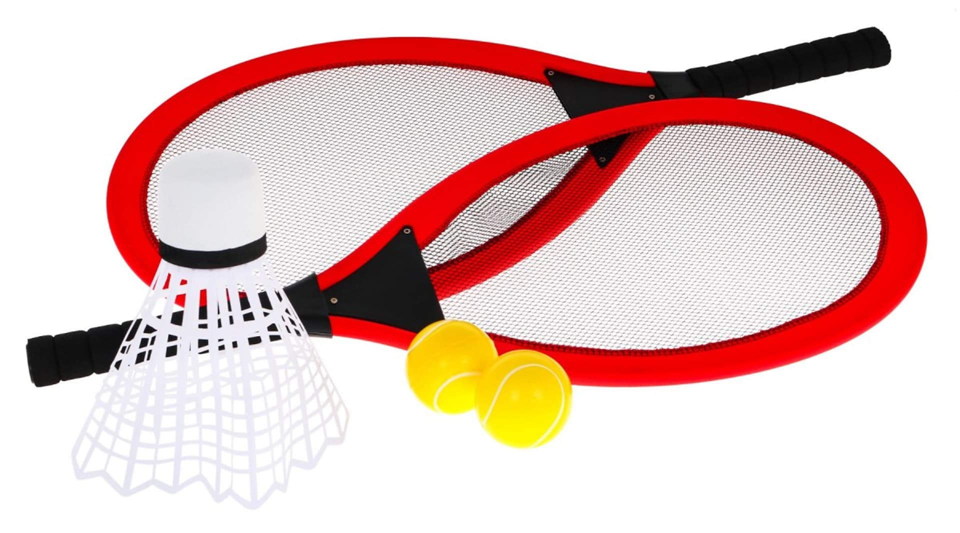 

Zestaw do Gry w Tenisa dla dzieci 3+ Zabawka sportowa + 2 Rakietki + 2 Piłki + Lotka