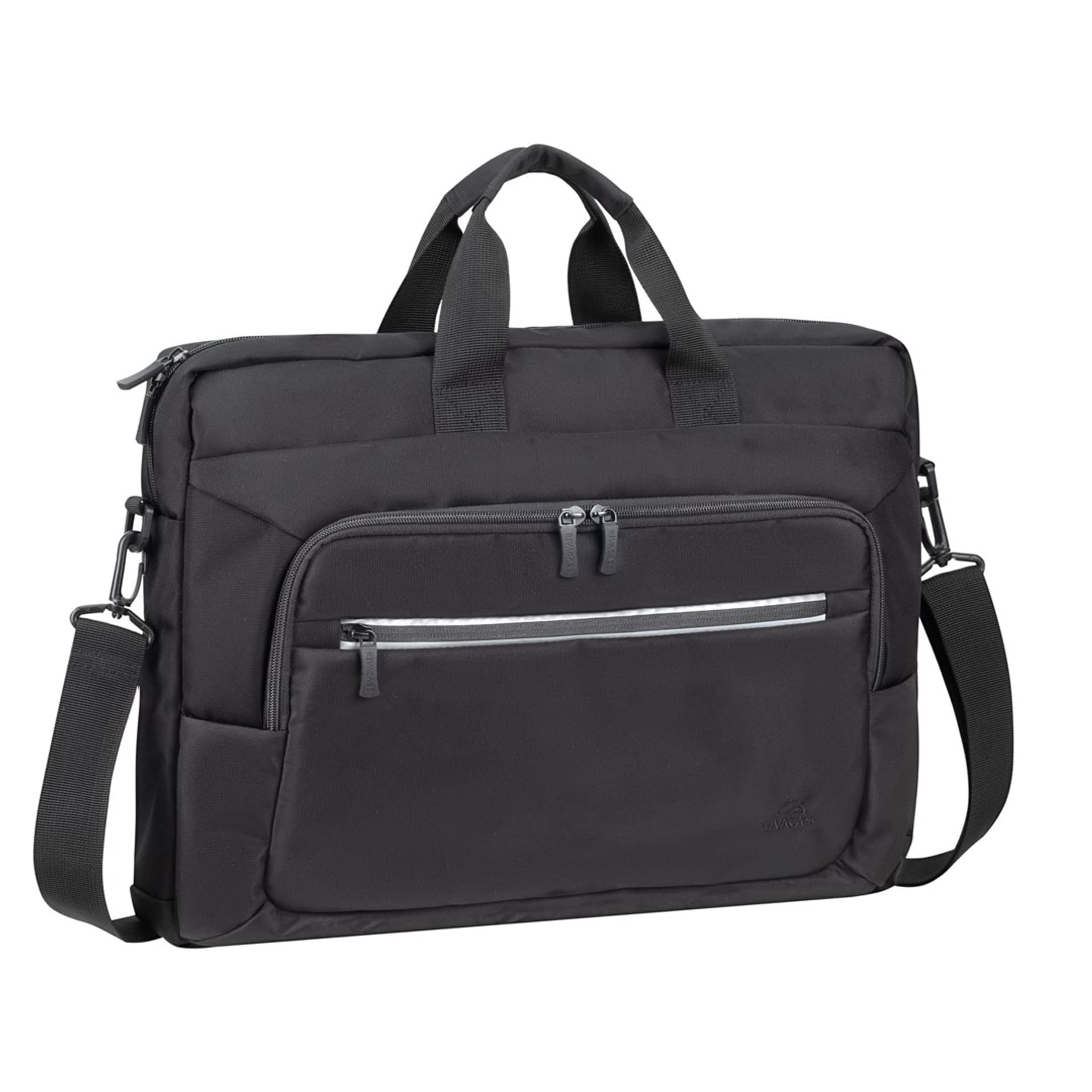 

RIVACASE TORBA NA LAPTOP 15,6-16 ALPENDORF ECO, CZARNA, MATERIAŁ WODOODPORNY, EKO RPET, KIESZENIE NA SMARTFON, DOKUM.,AKCES.