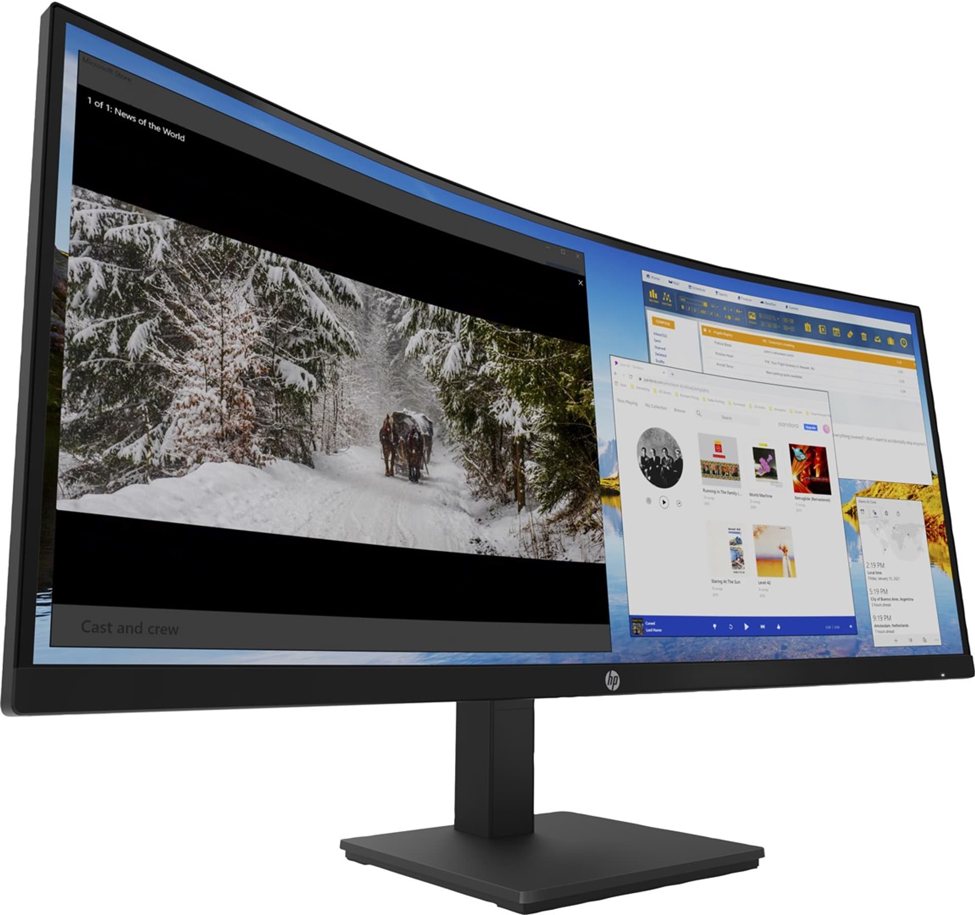 

MONITOR HP LED, VA 34" M34d (3B1W4E9)