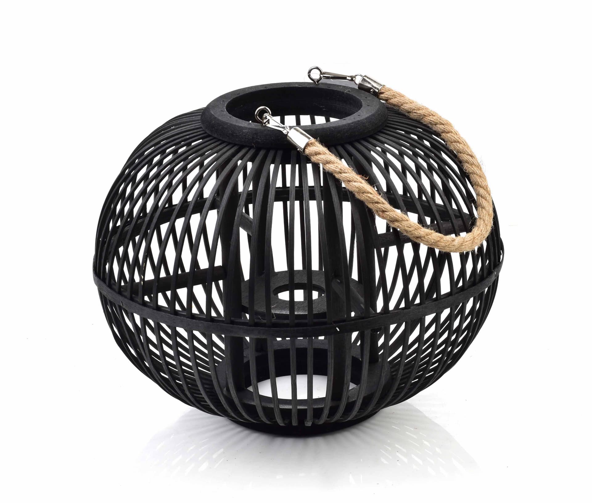 

LUCIE BLACK Lampion 15x27x33cm
