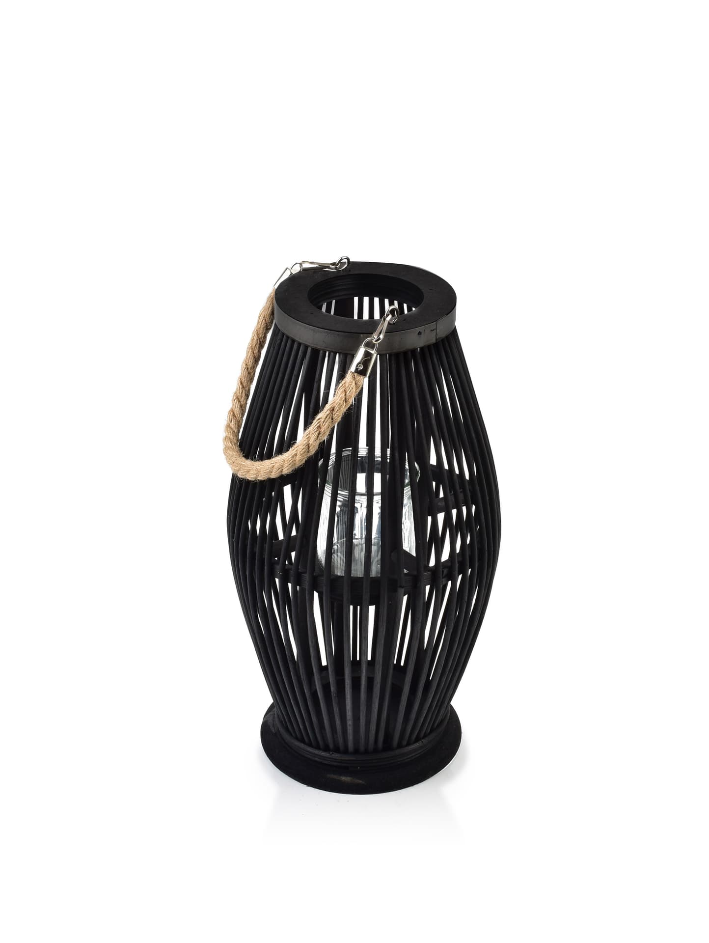 

LUCIE BLACK Lampion 13x16xh38cm