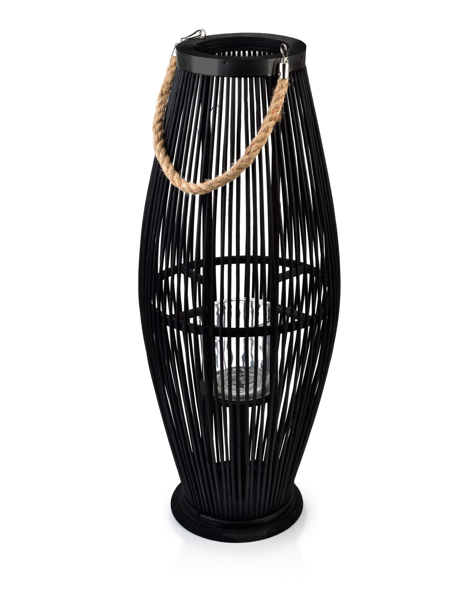

LUCIE BLACK Lampion 17x21xh72cm