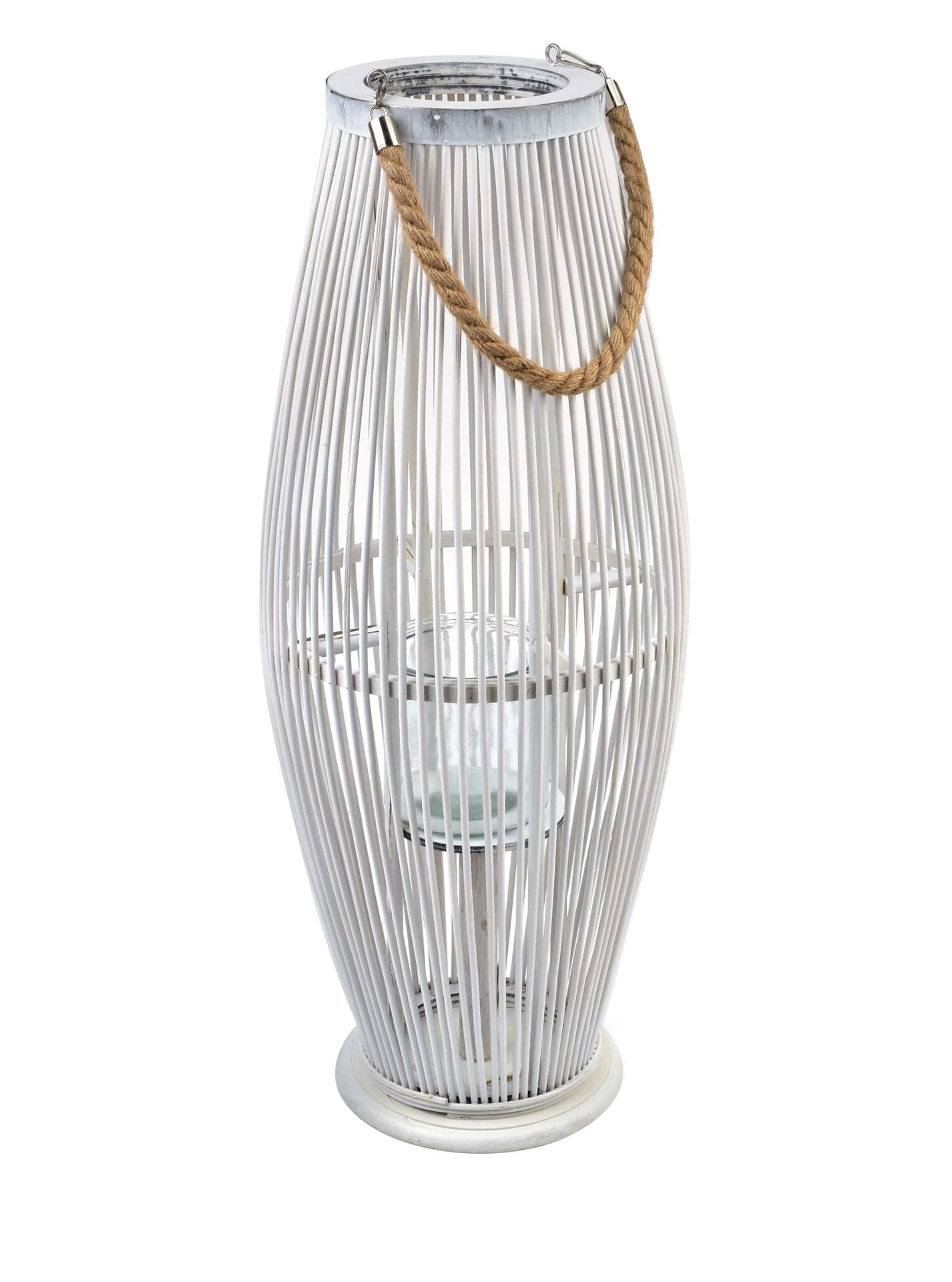 

LUCIE WHITE Lampion 17x21xh72cm