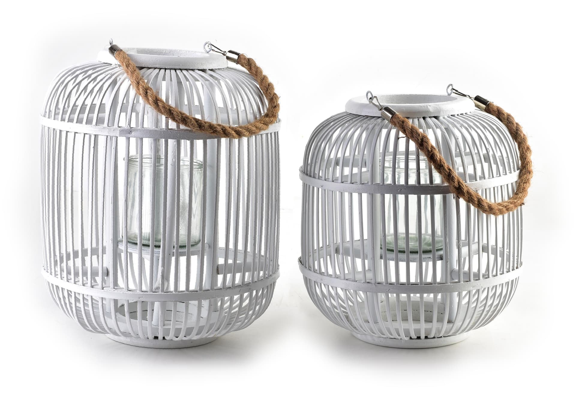 

LUCIE WHITE Lampion 26xh30cm