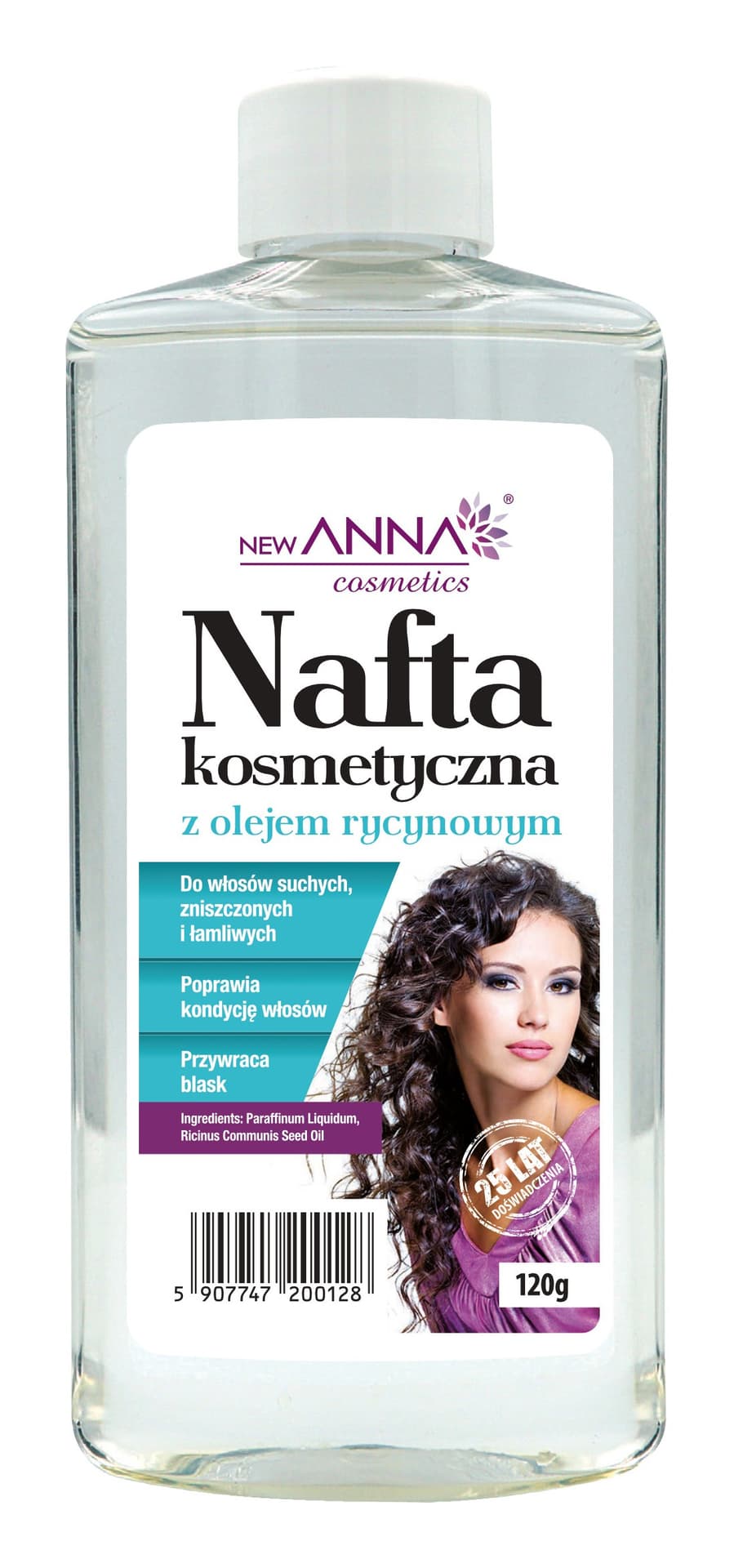 

New Anna Cosmetics Nafta kosmetyczna z olejem rycynowym 120g