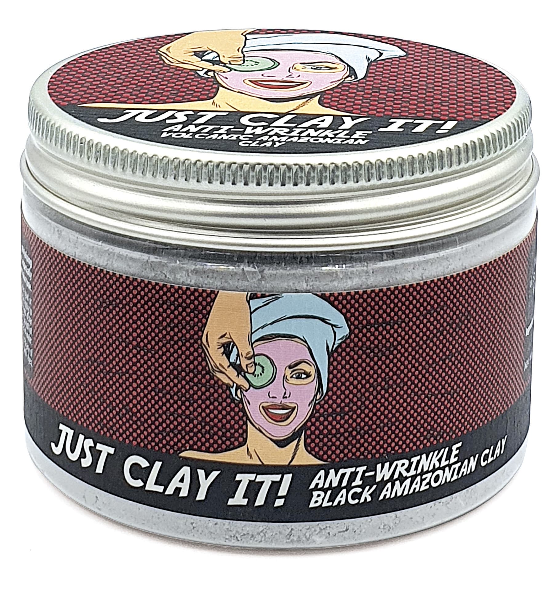 

EcoU Just Clay It! Wulkaniczna Czarna Glinka do twarzy przeciwzmarszczkowa 70g