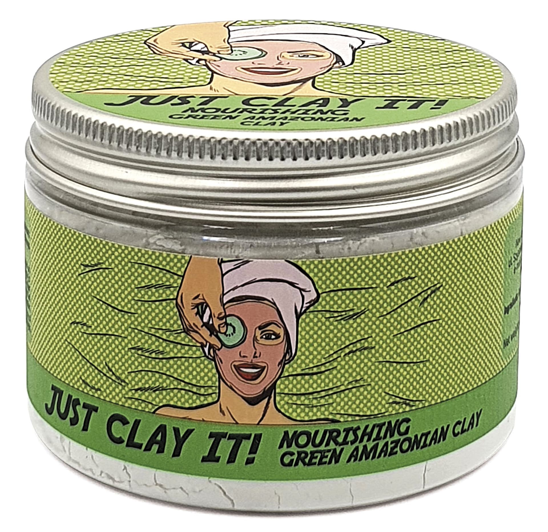 

EcoU Just Clay It! Odżywcza i Rewitalizująca Zielona Amazońska Glinka 70g