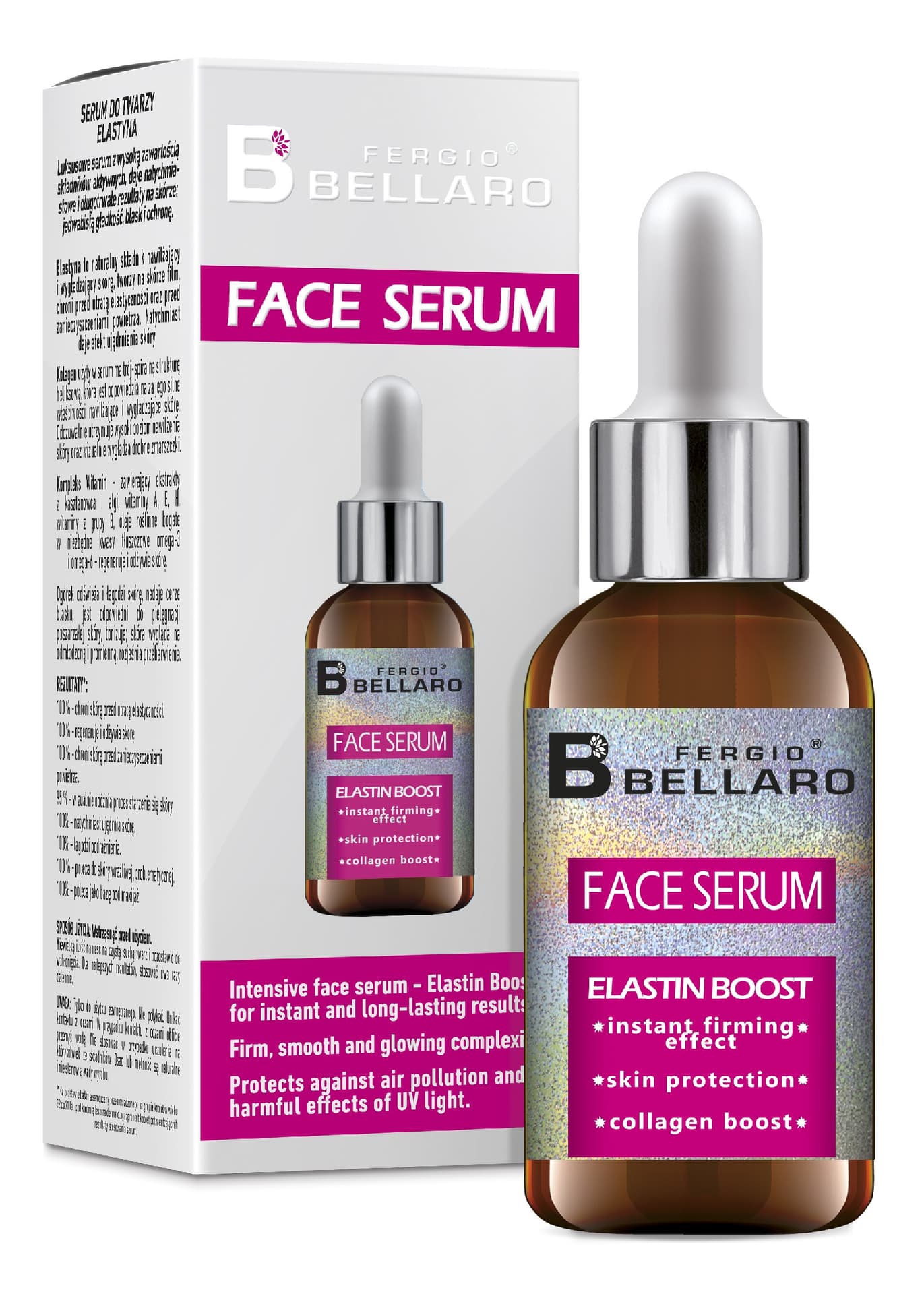 

Fergio Bellaro Elastin Boost Serum do twarzy ujędrniające 30ml