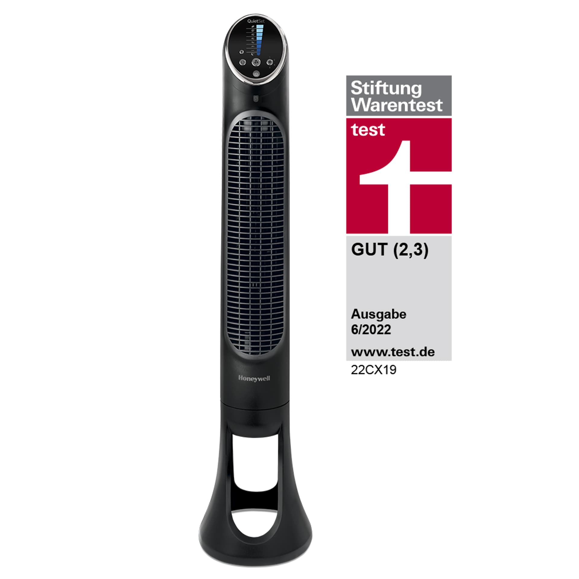 

Wentylator kolumnowy z oscylacją Honeywell HYF290E QuietSet Tower Fan Wentylator kolumnowy z oscylacją