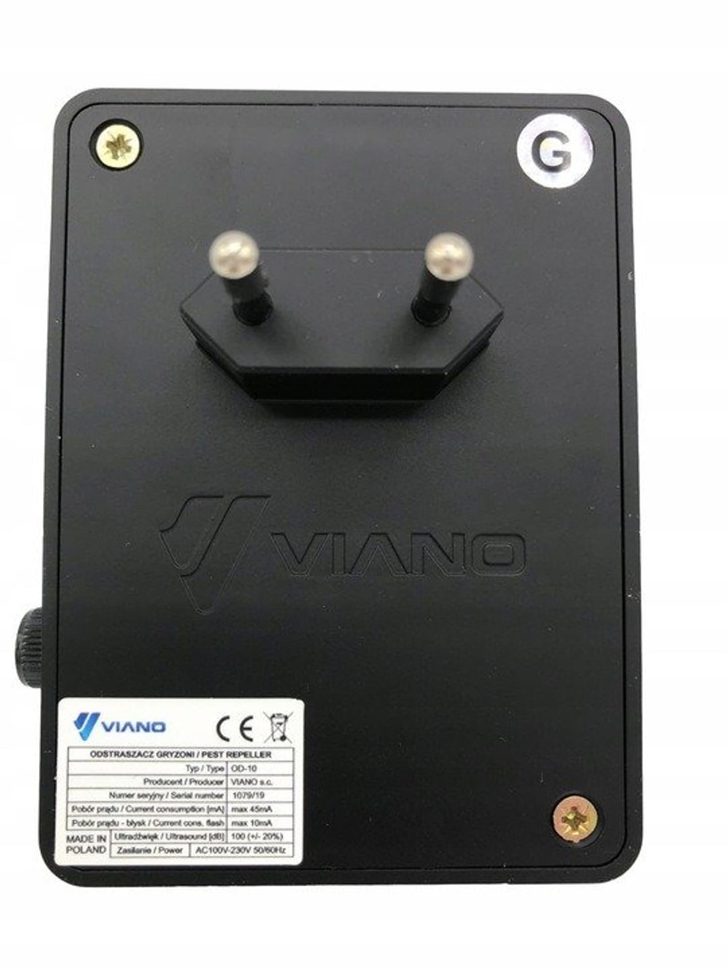 

VIANO Odstraszacz Gryzoni Mocny PRO OD10