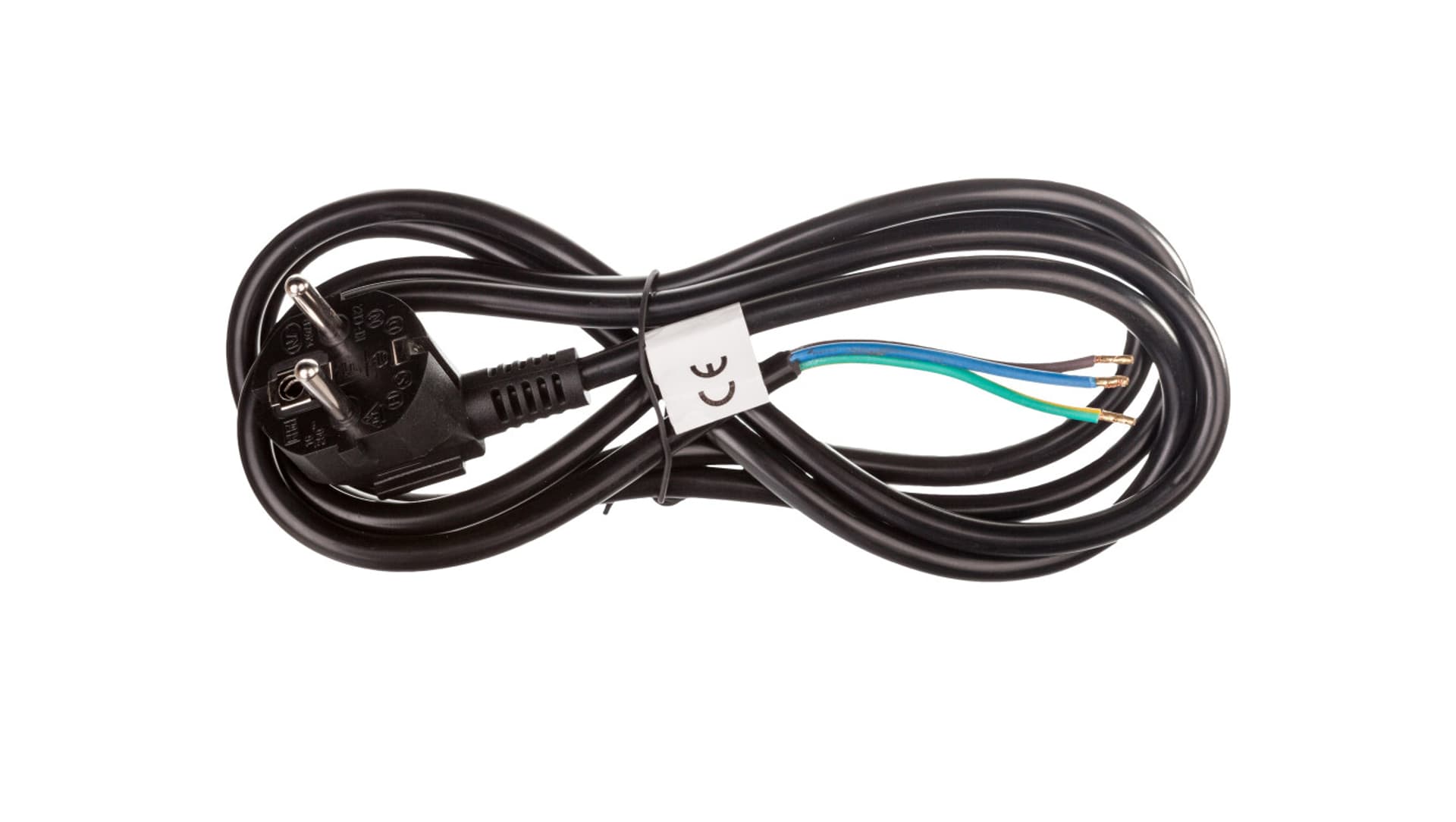 

Przewód przyłączeniowy H05VV-F 3x1 2m czarny S18312