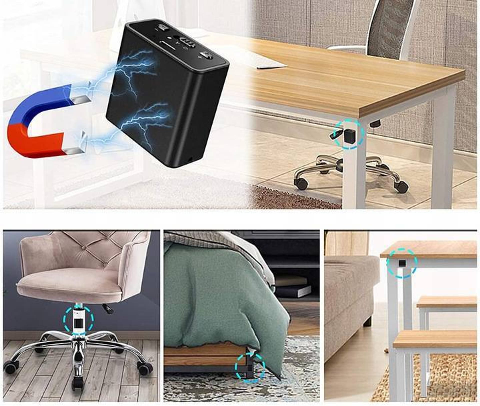 

PODSŁUCH Q65 DETEKCJA + MAGNES USB / 32GB