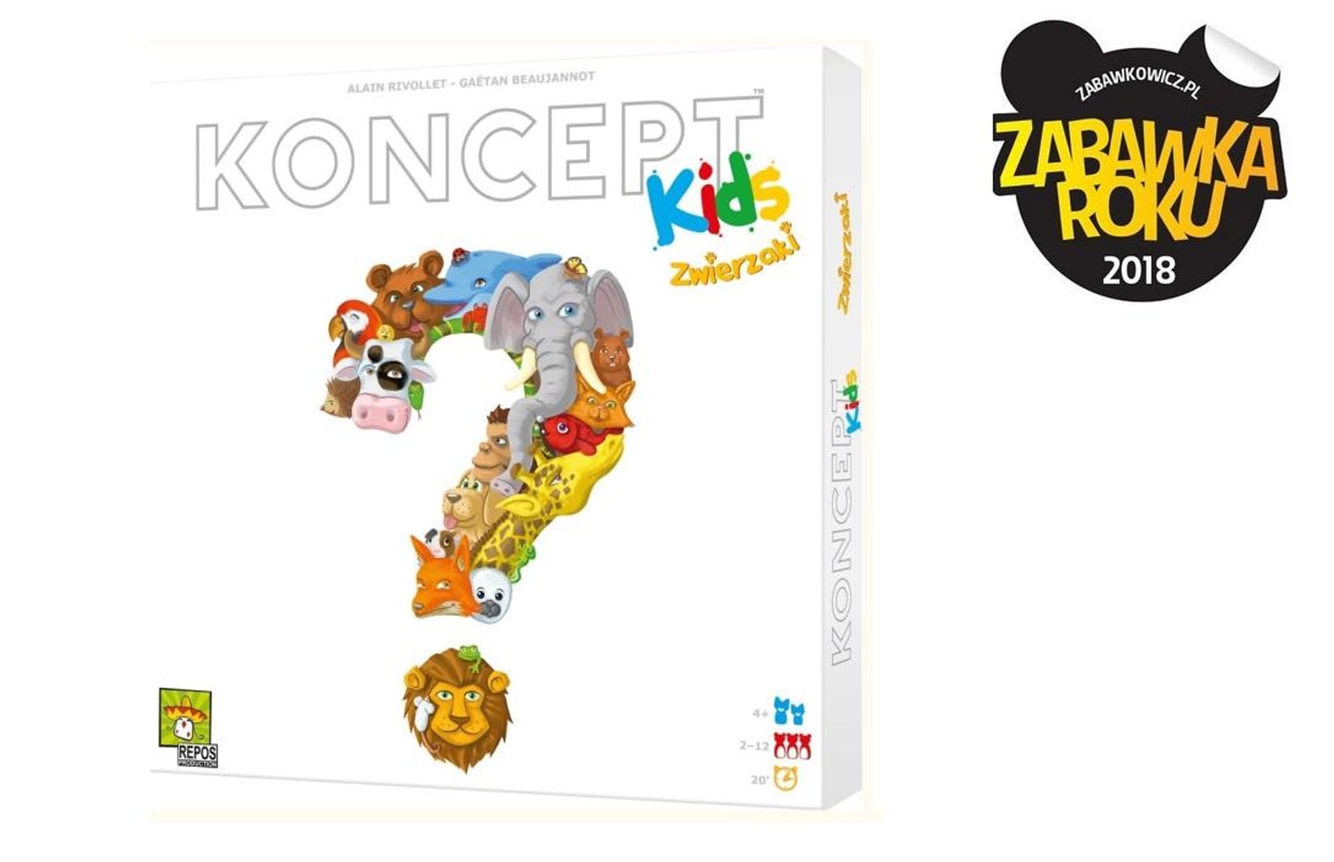 

Koncept Kids: Zwierzaki REBEL