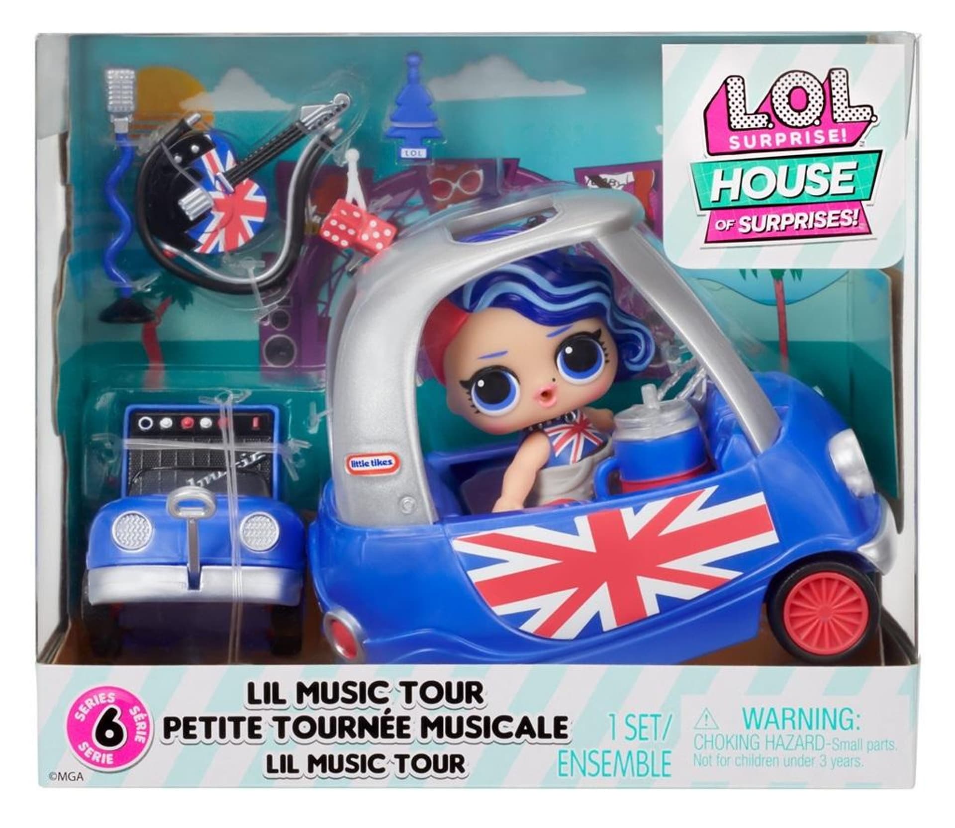 

LOL Surprise Furniture Cheeky Babe + Lil Music