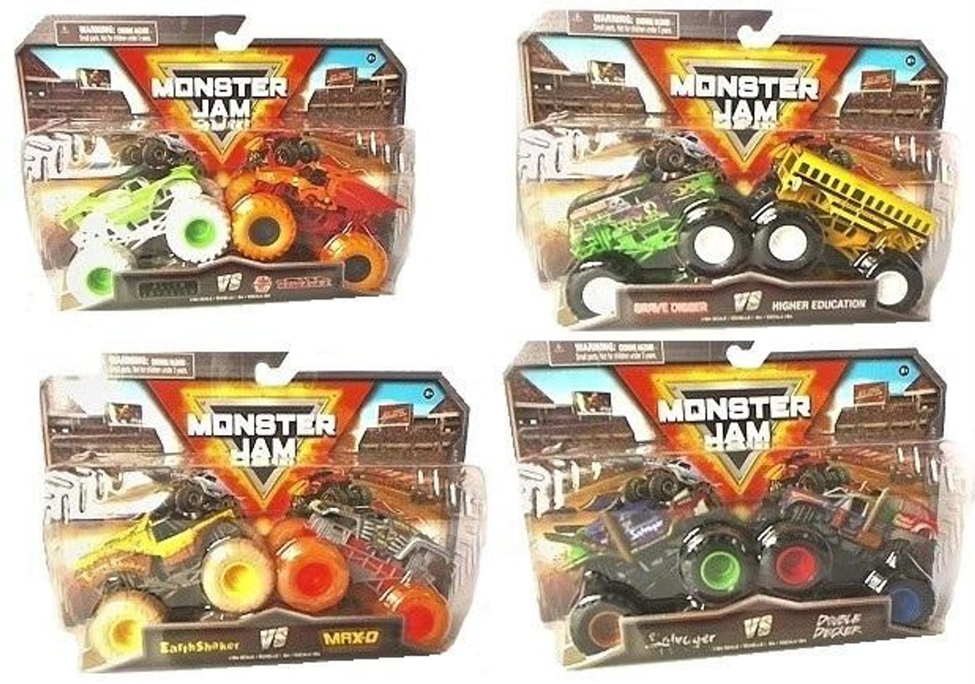 

Monster Jam 1:64 2pak mix