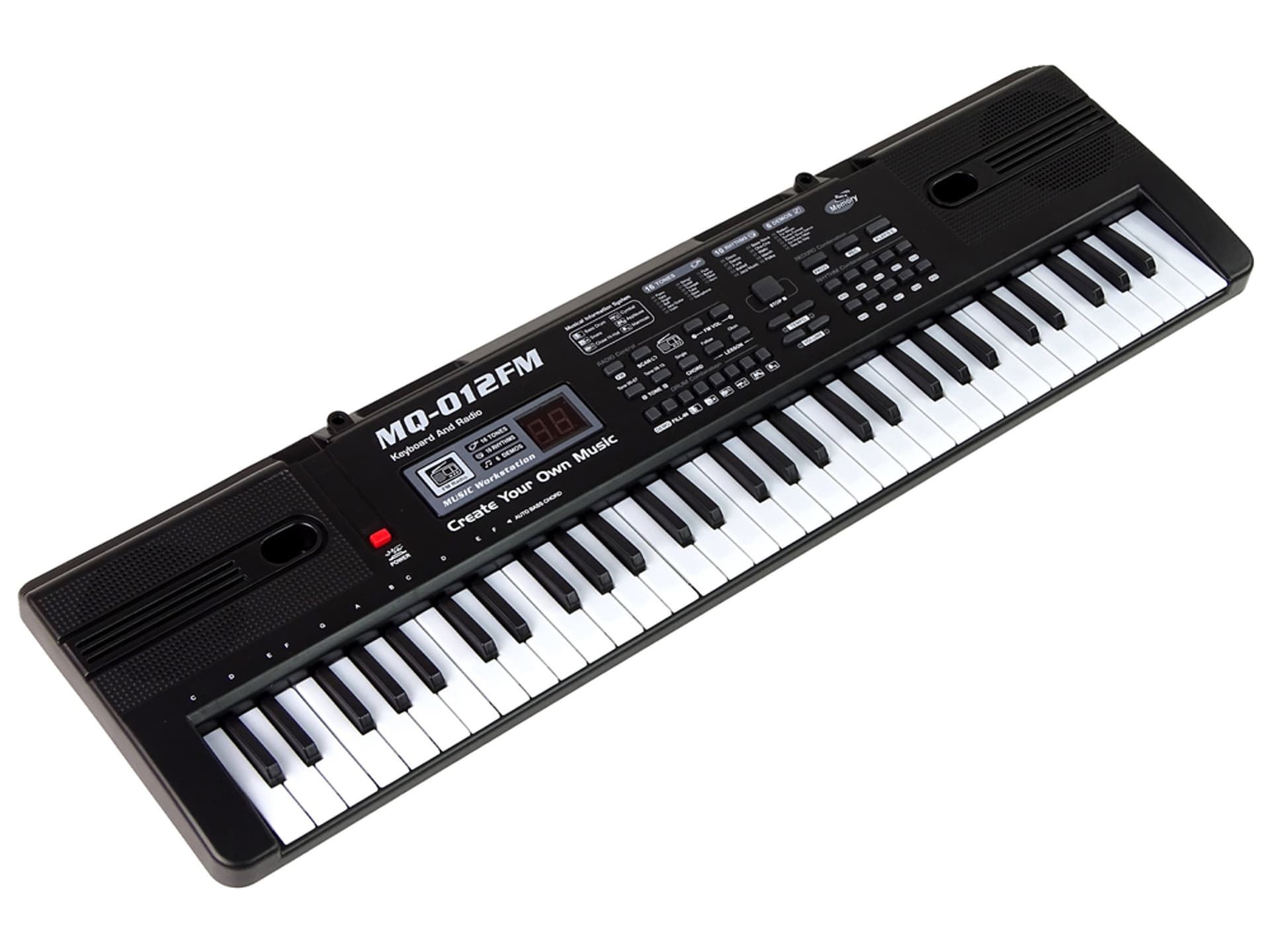 

Keyboard MQ-012FM Mikrofon Radio 61 Klawiszy