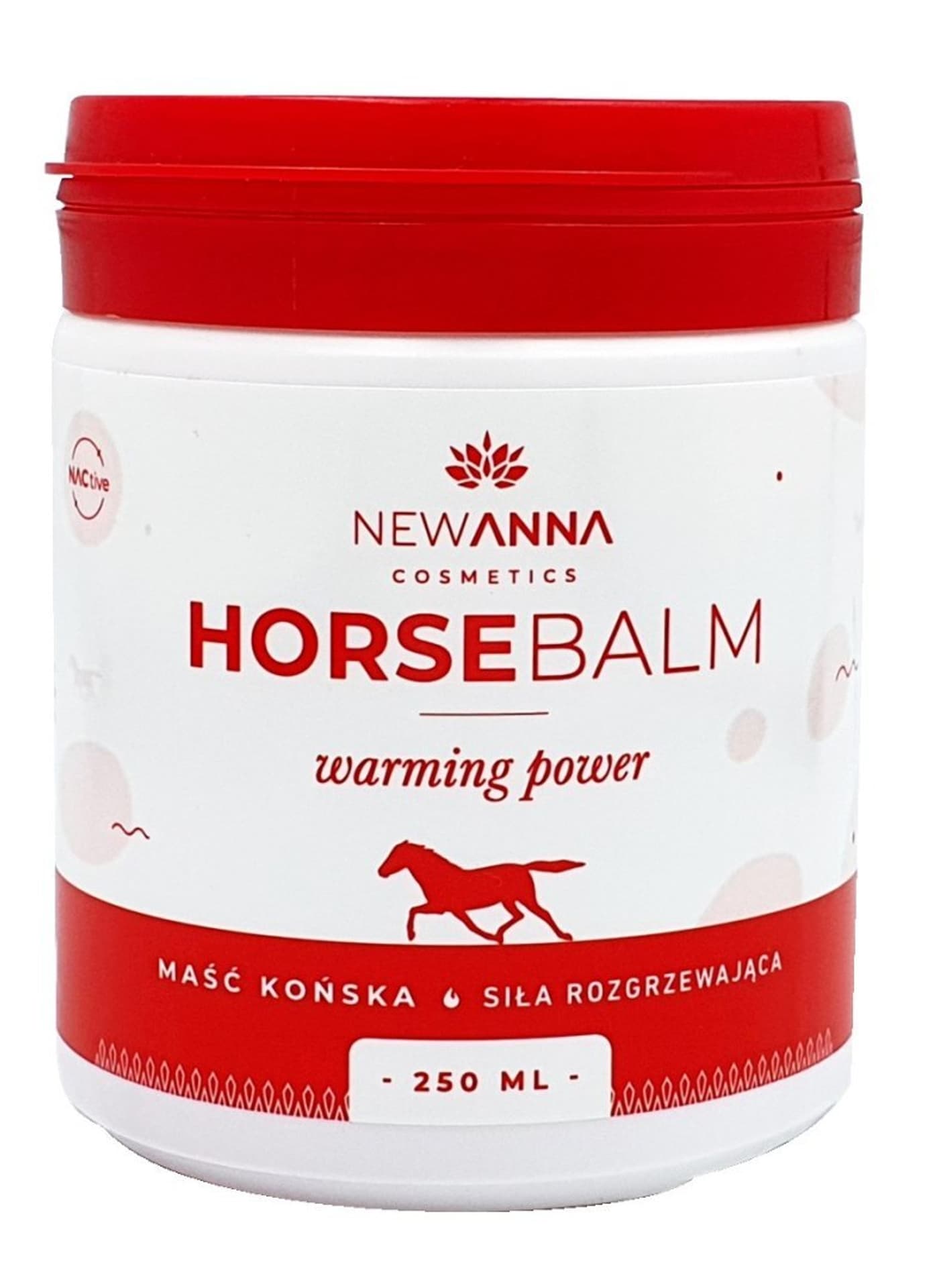 

NEW ANNA Maść Końska 250ml rozgrzewająca