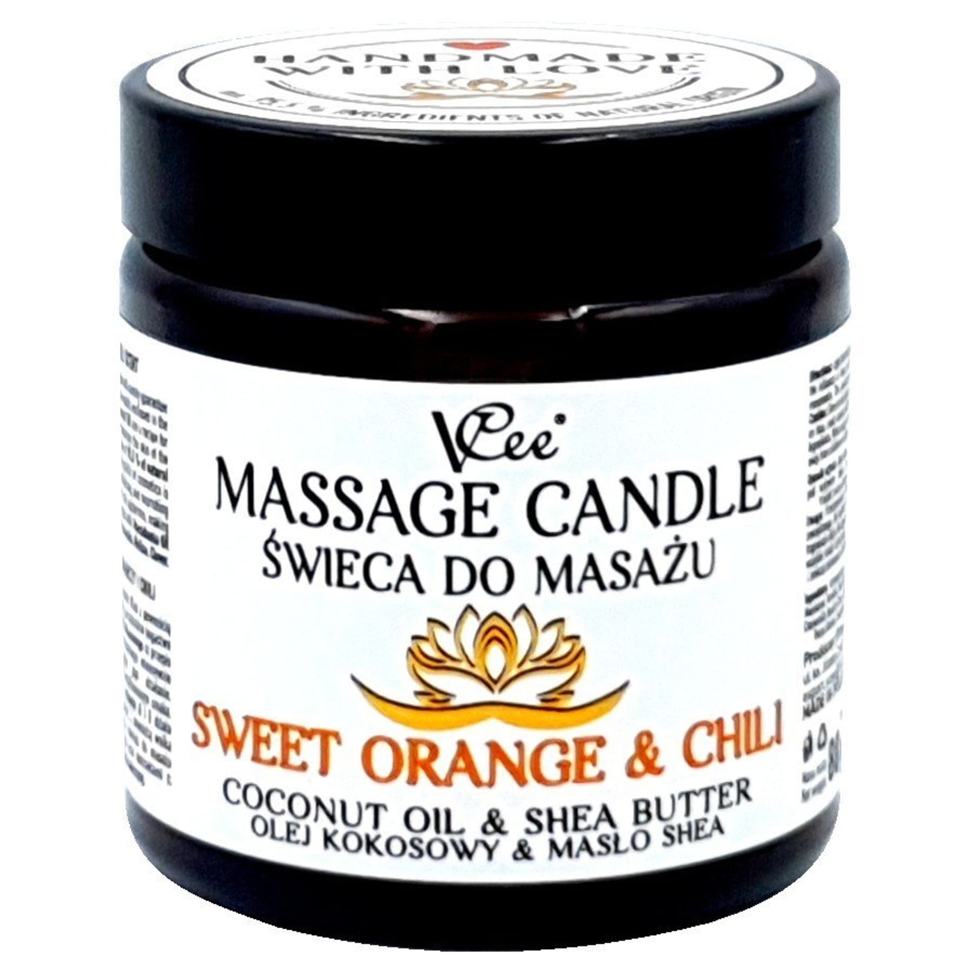 

VCEE Świeca do masażu SWEET ORANGE & CHILLI 80g