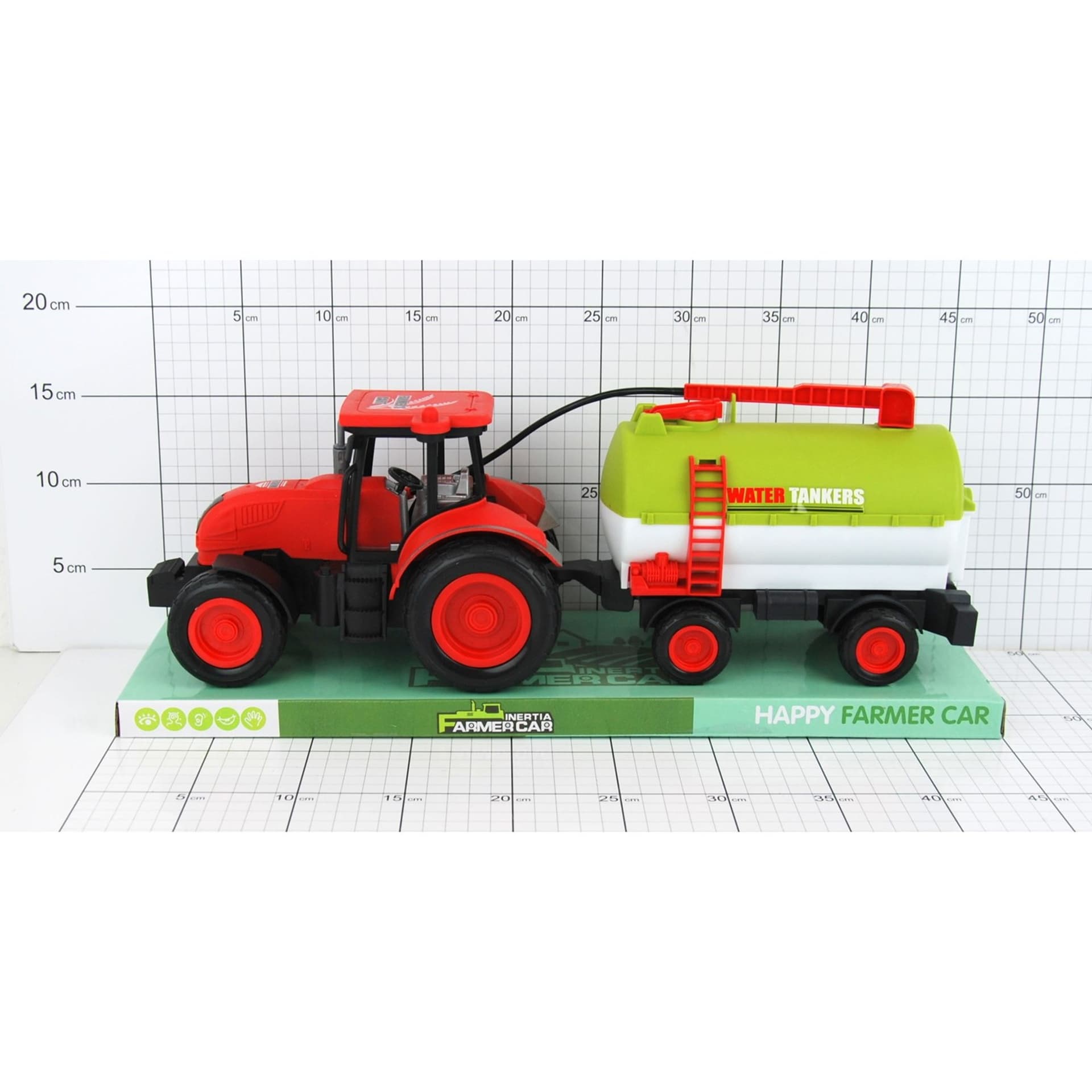 

TRAKTOR Z PRZYCZEPĄ POD KLOSZEM
