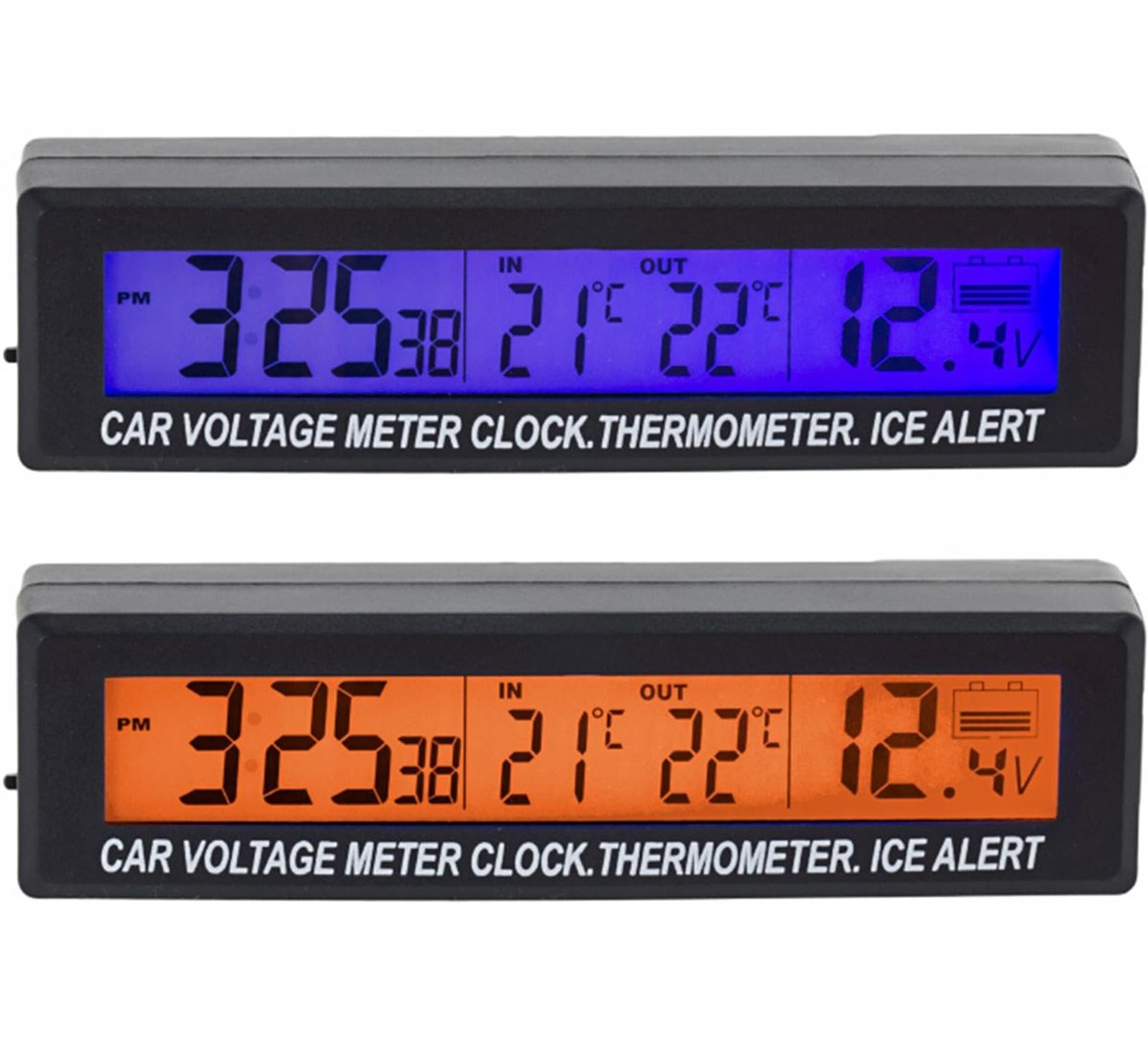 

AG97A Termometr zegar woltomierz 3w1