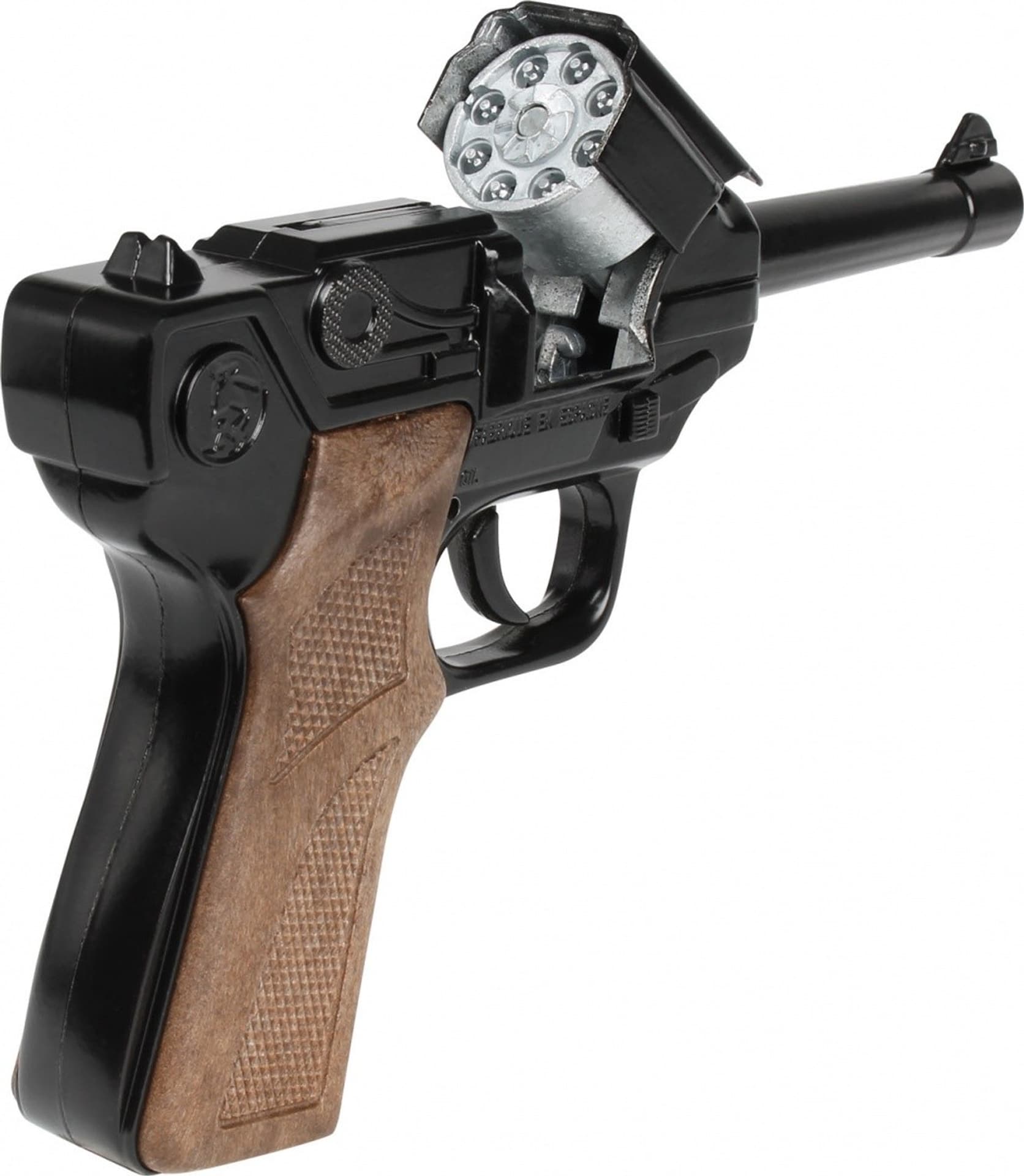 

Metalowy pistolet policyjny