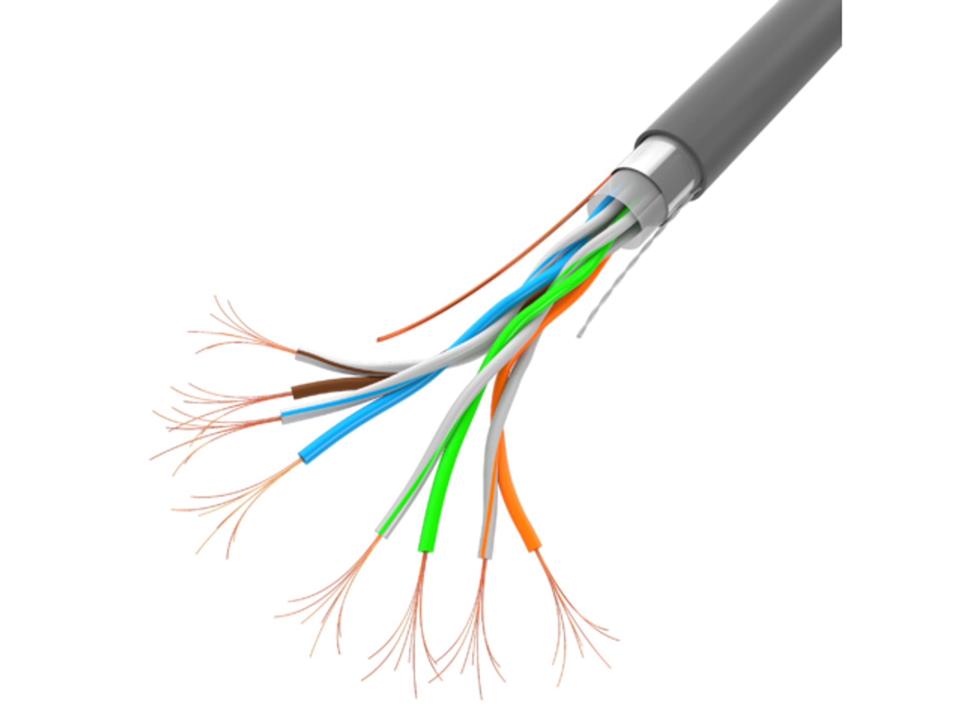 

LANBERG KABEL LAN FTP 100MB/S 305M LINKA CCA SZARY