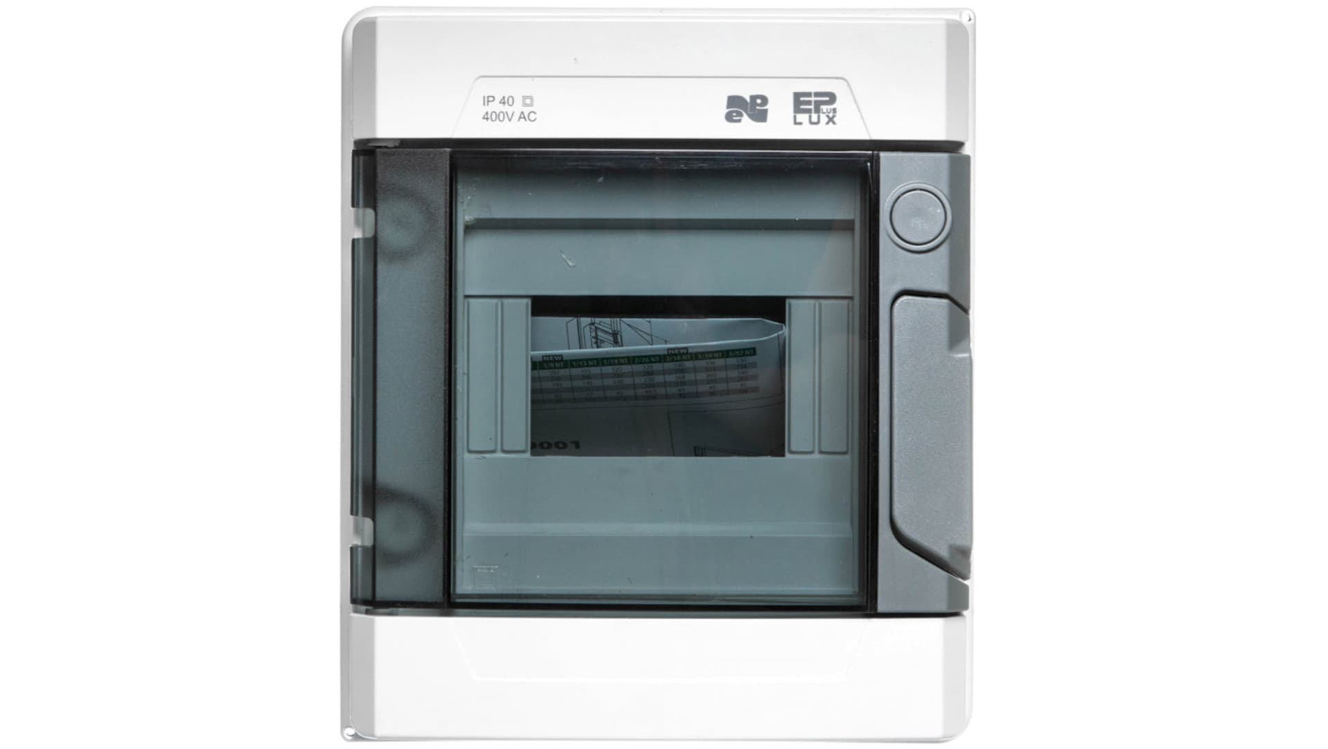 

Rozdzielnica modułowa hermetyczna 1x6 natynkowa IP40 EP-LUX PLUS RN 1/6 1910-01
