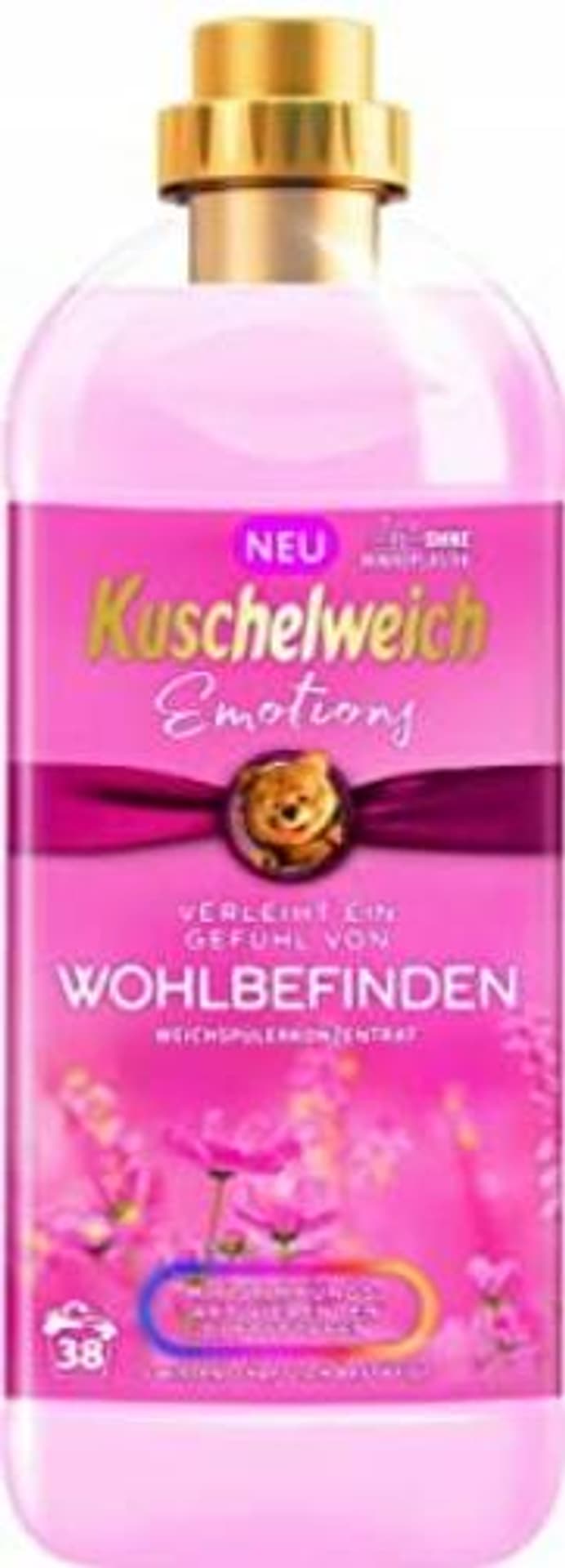 

KUSCHELWEICH Płyn do płukania 1L 38p Emotions Wohlbefinden