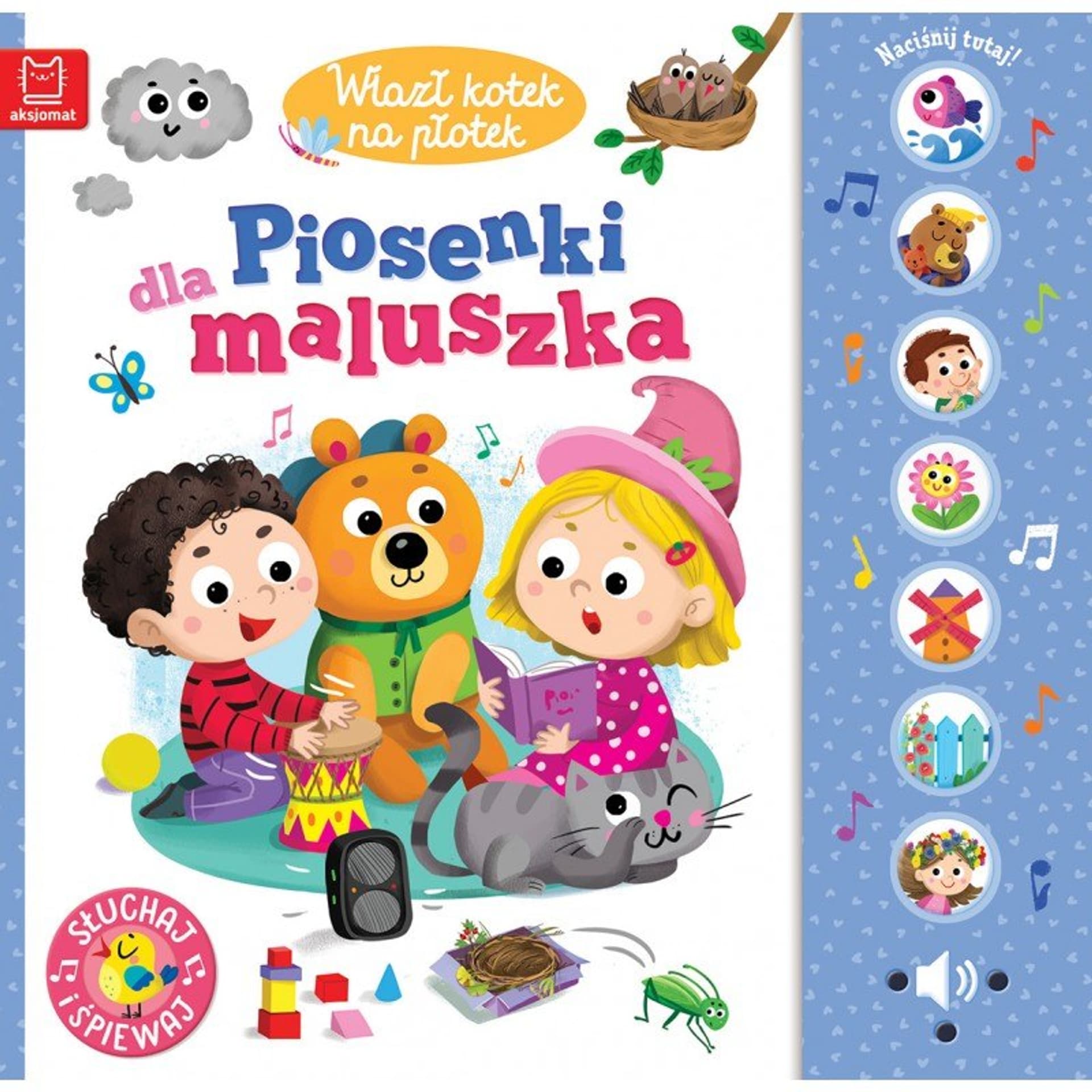 

Wlazł kotek na płotek piosenki