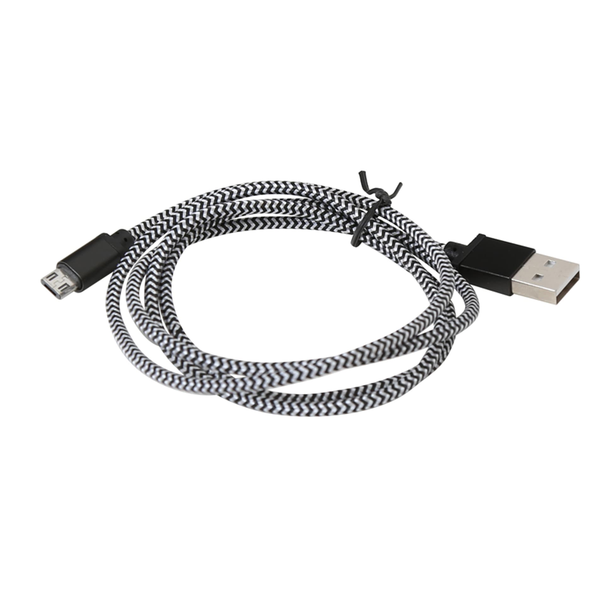

Kabel USB - microUSB PLATINET HERMES 1m 1A pleciony czarny (PUCFB1B)