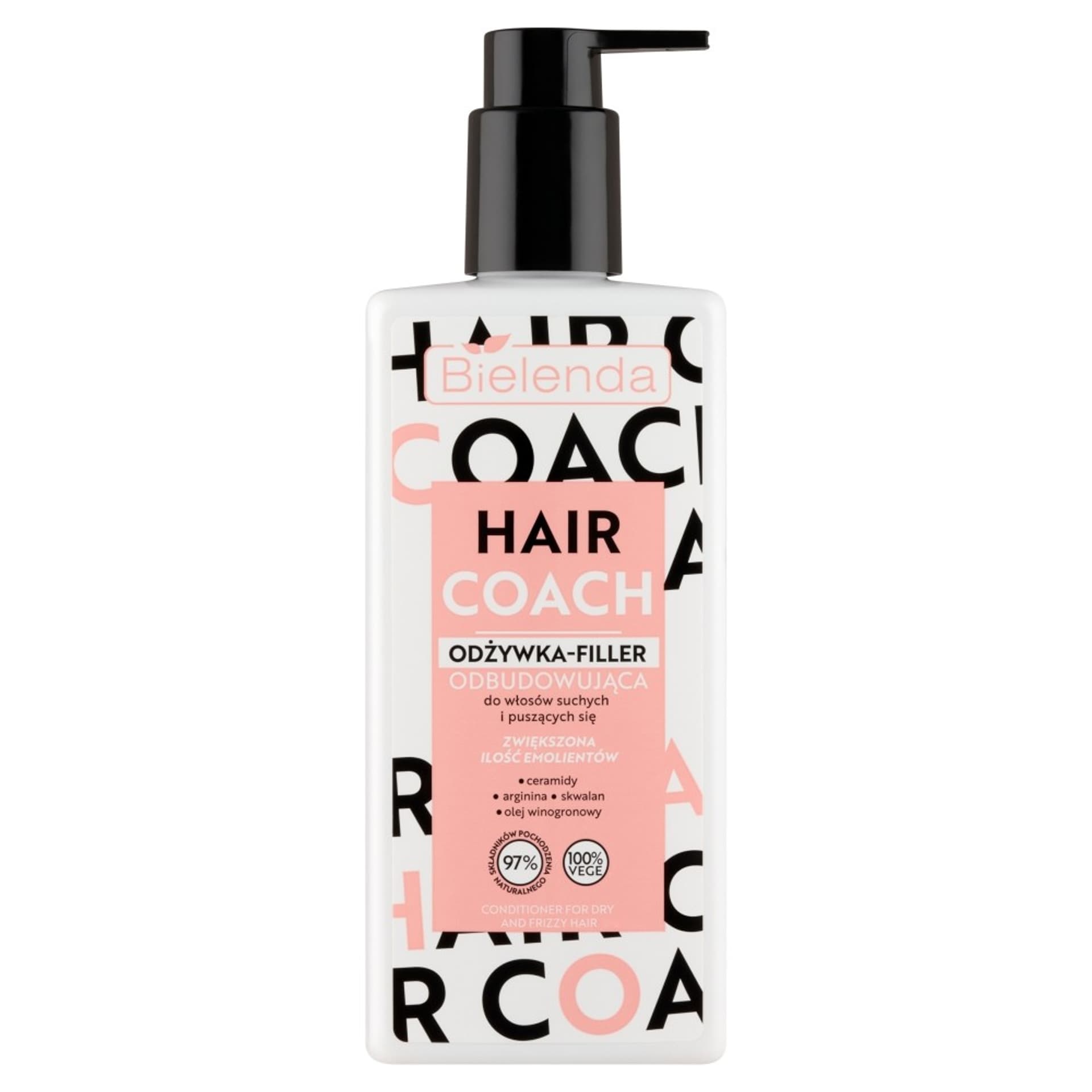 

BIELENDA Hair Coach Odżywka-Filler odbudowująca do włosów suchych i puszących się 280ml