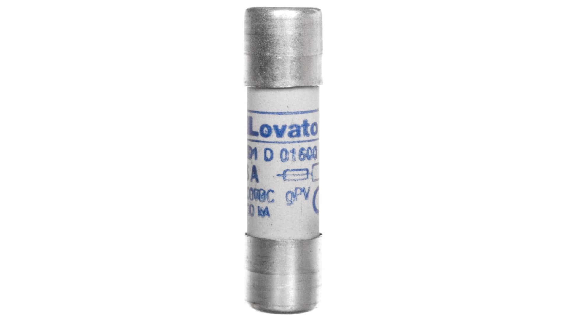 

Wkładka bezpiecznikowa cylindryczna PV 10x38mm 16A gPV 1000V DC FE01D01600