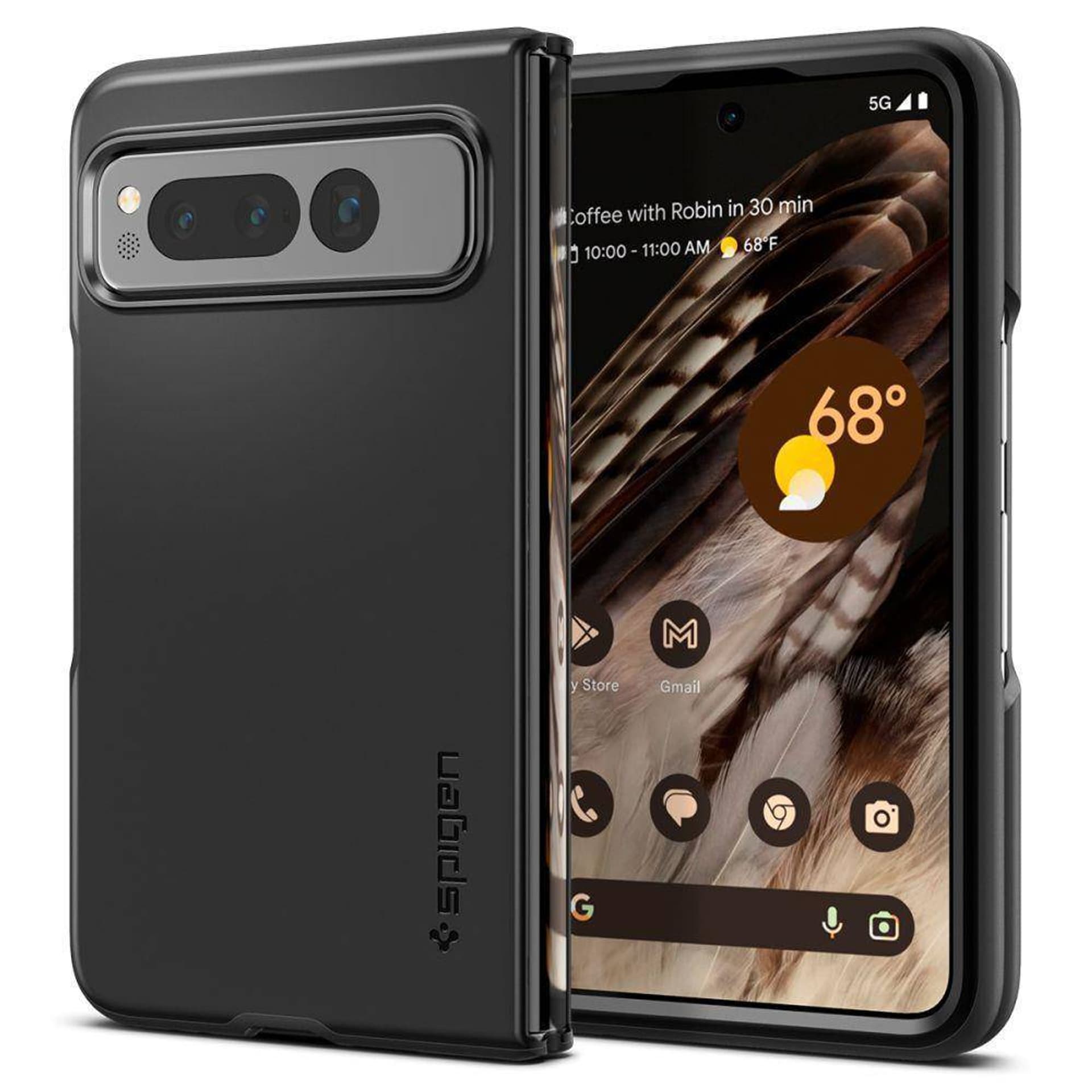 

Etui GOOGLE PIXEL FOLD Spigen Thin Fit czarne