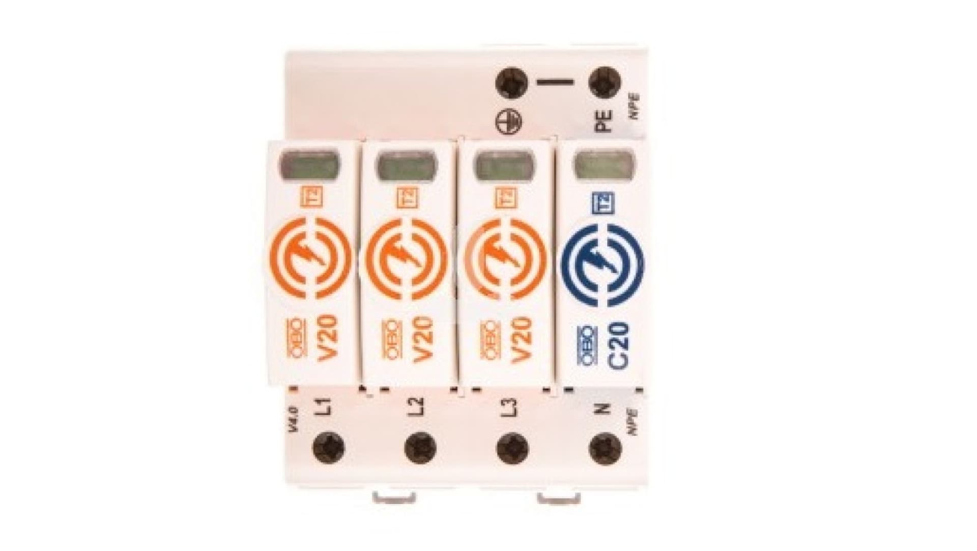 

Ogranicznik przepięć C Typ 2 3P+N 40kA 280V V20-3+NPE-280 5095253