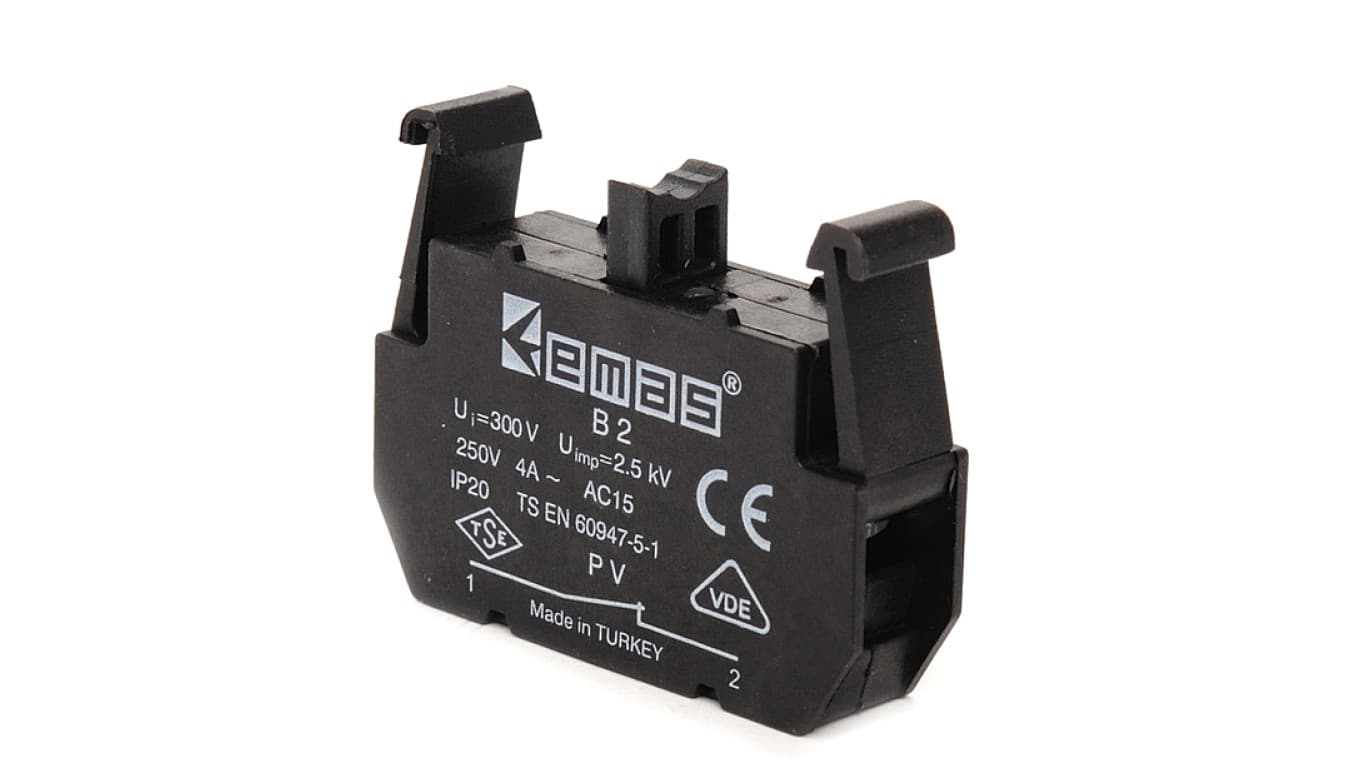 

Element łączeniowy 1NC do kaset sterowniczych PV, T0-PVB2
