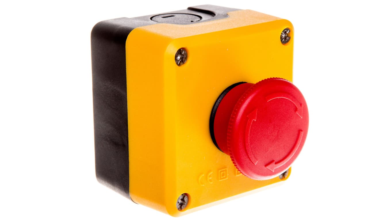 

Kaseta sterownicza czarno-żółta, stop bezpieczeństwa, ryglowany 40 mm (1NC), T0-P1EC400E40, 1nc)/t0-p1ec400e4