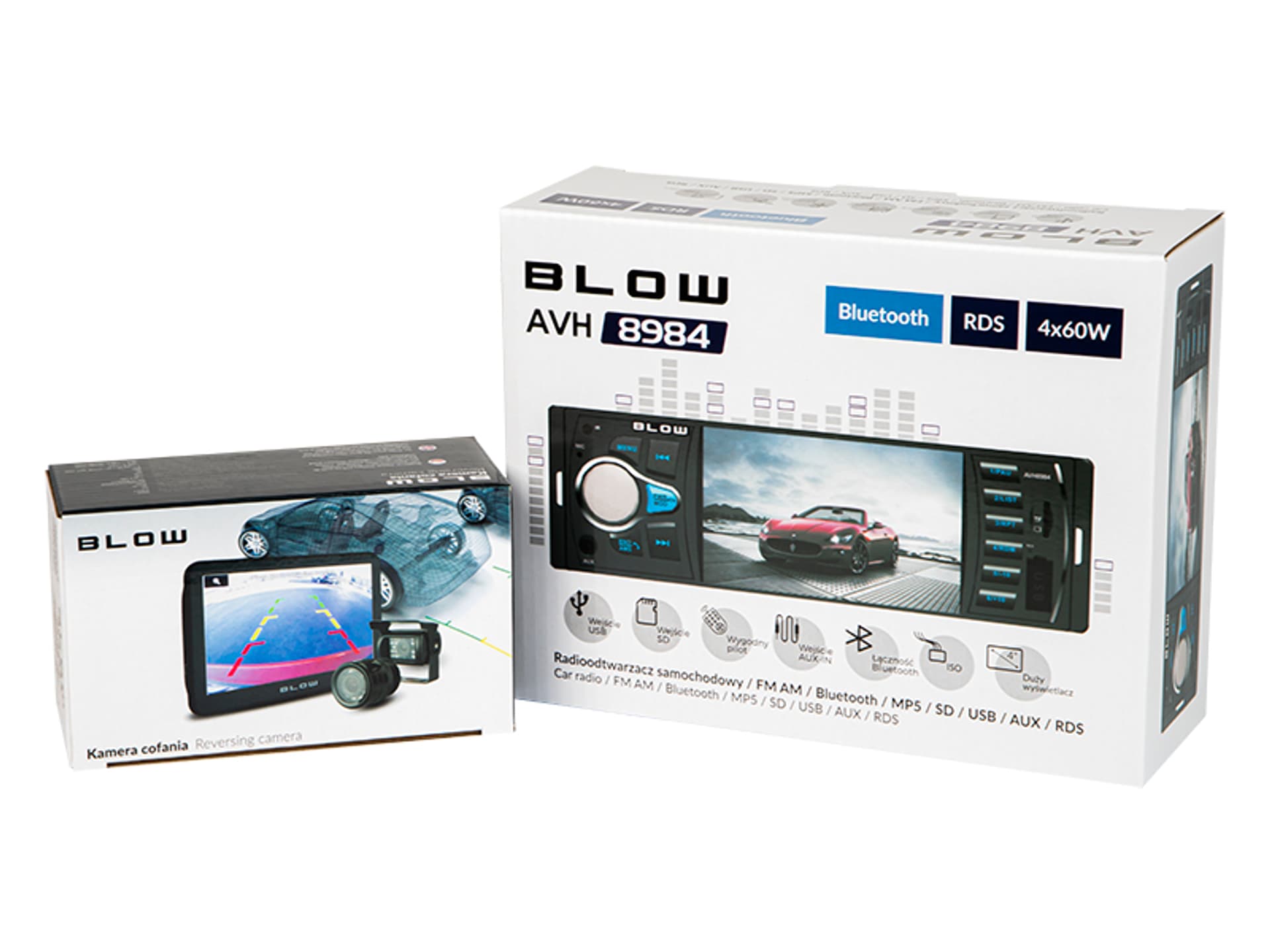 

Radio BLOW AVH-8984 +kam.cofania BVS-544 (1PH)