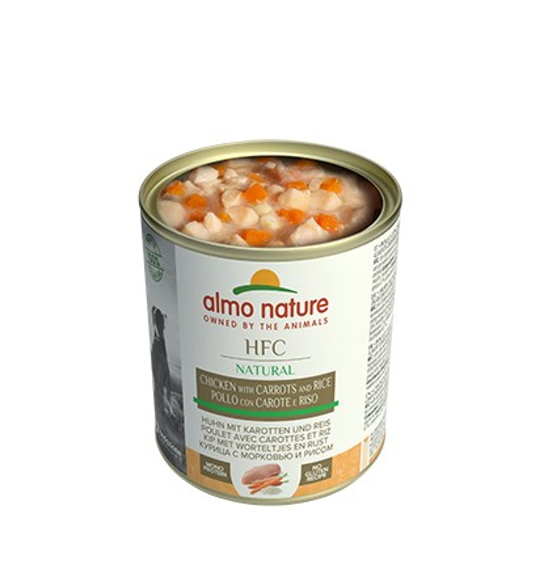 

ALMO NATURE Classic Dog Kurczak, marchew i ryż 280g