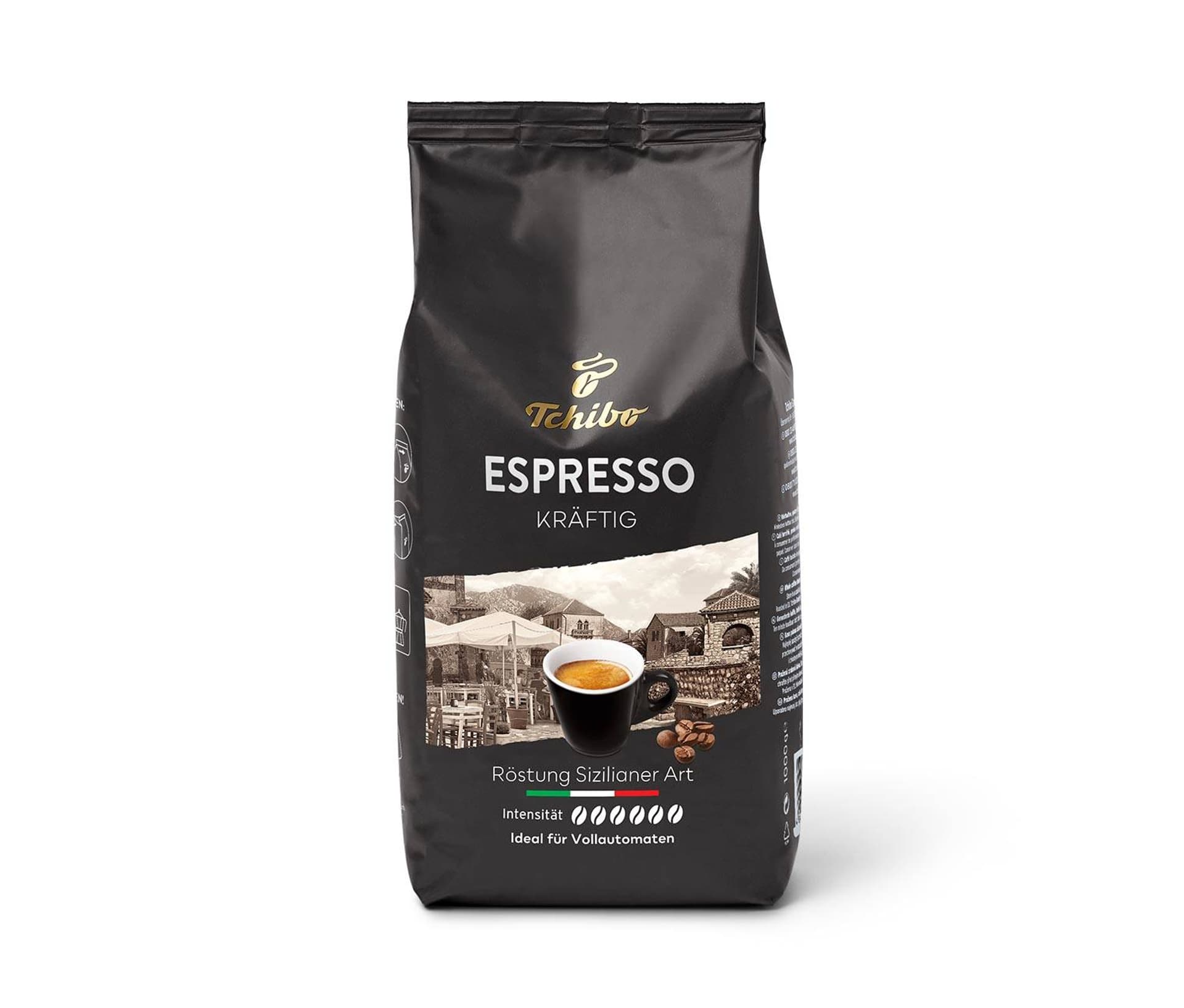 

Tchibo Espresso Kraftig Rostung Sizilianer Kawa Ziarnista 1 kg
