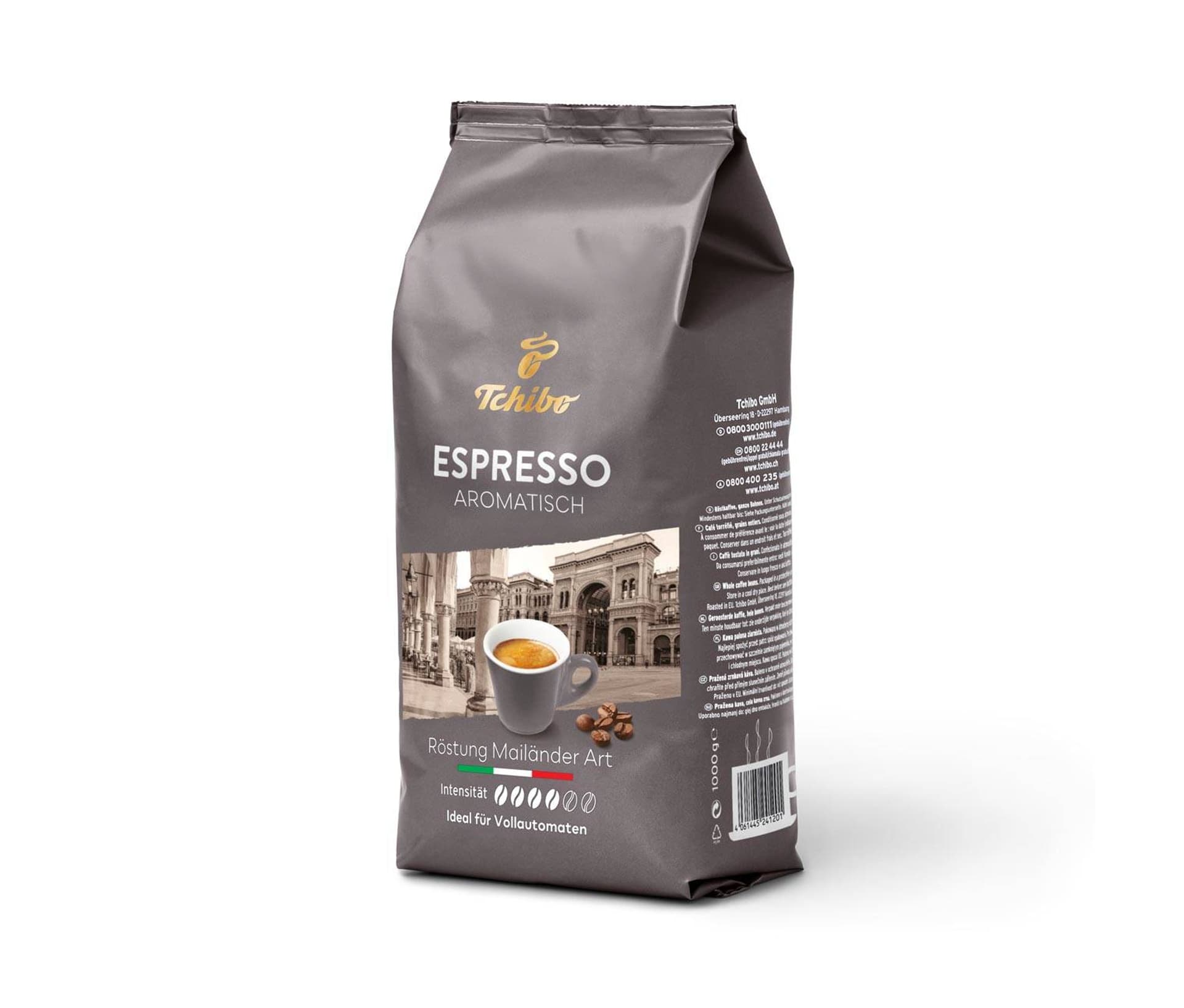 

Tchibo Espresso Aromatisch Rostung Mailander Kawa Ziarnista 1 kg