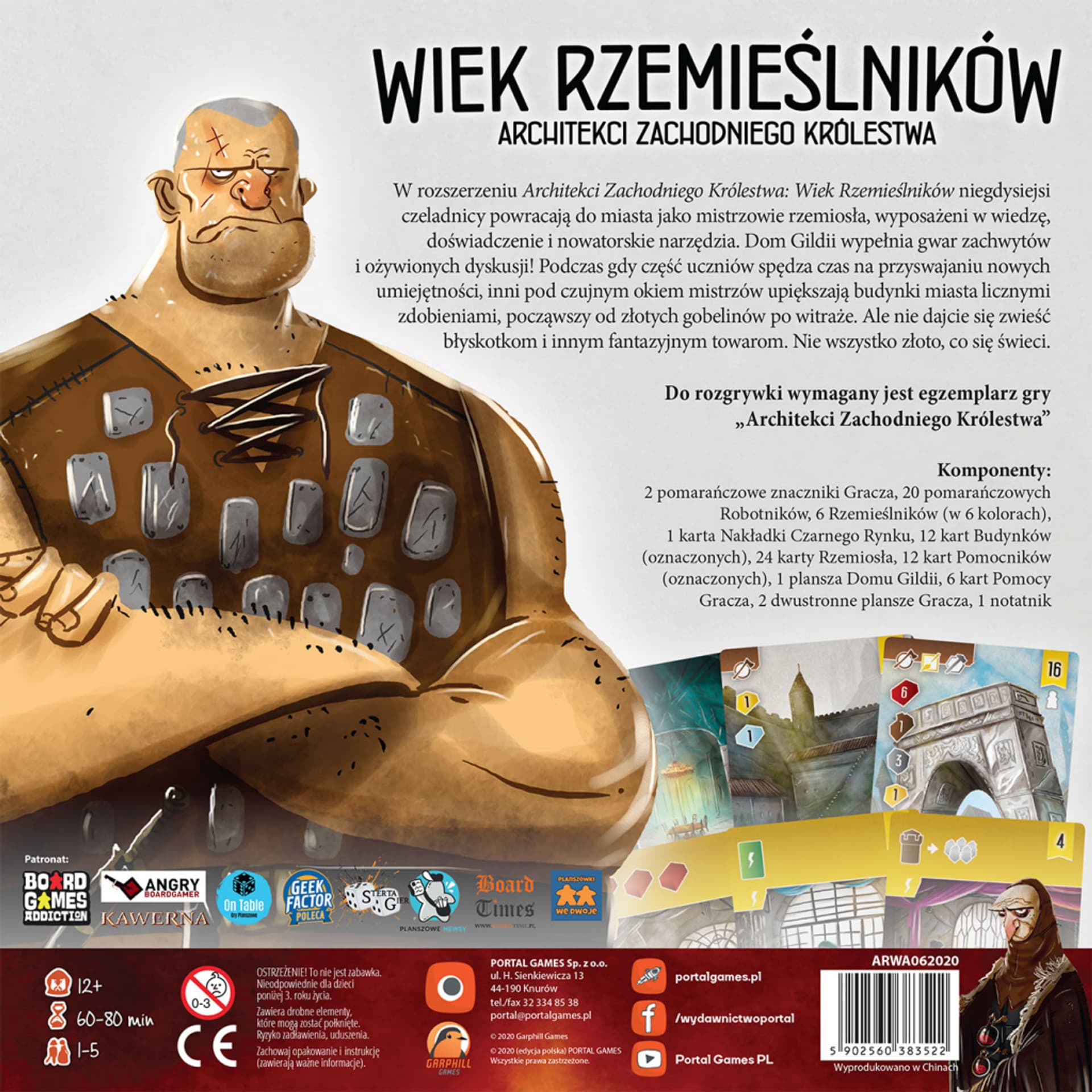 

GRA ARCHITEKCI - WIEK RZEMIEŚLNIKÓW - dodatek PORTAL GAMES