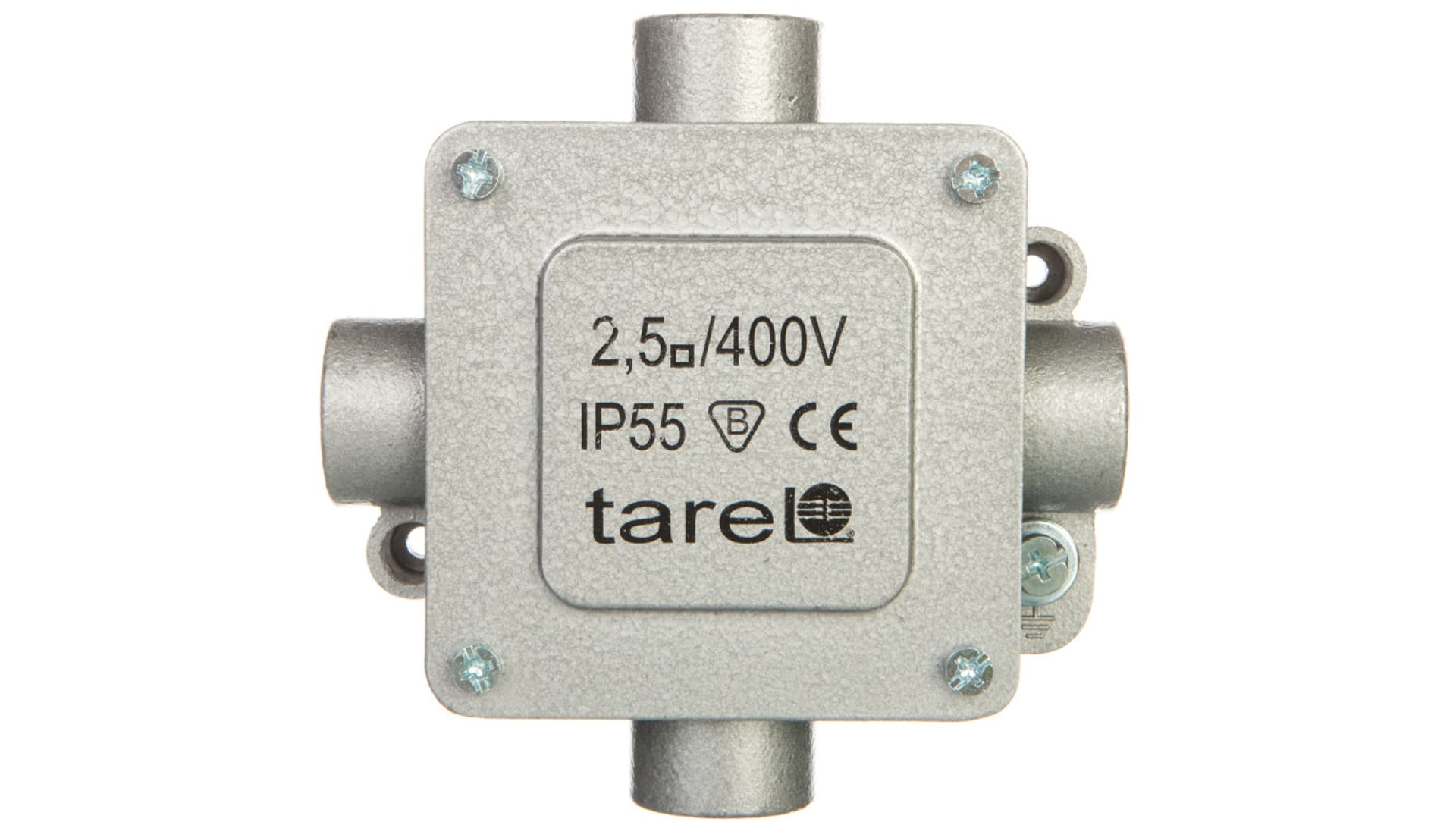 

Puszka odgałęźna metalowa 5-torowa 2,5mm2 4 wejścia IP55 018