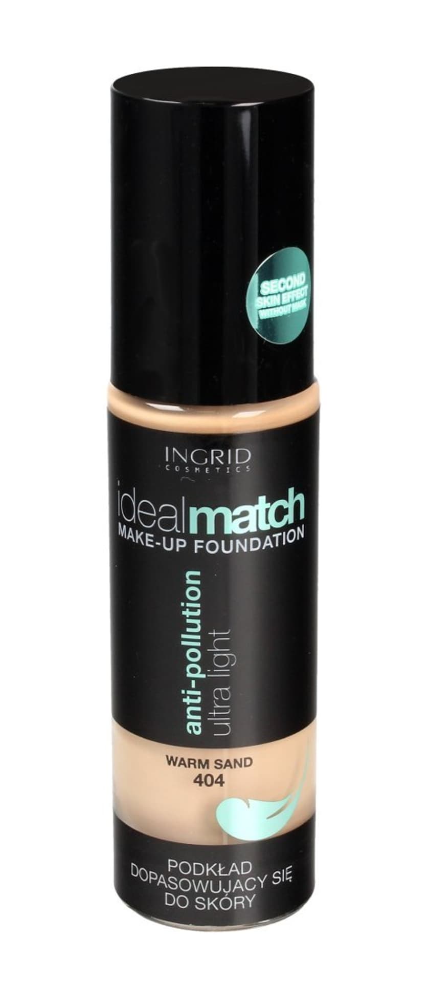 

Ingrid Ideal Match Podkład dopasowujący się do skóry nr 404 Warm Sand 30ml
