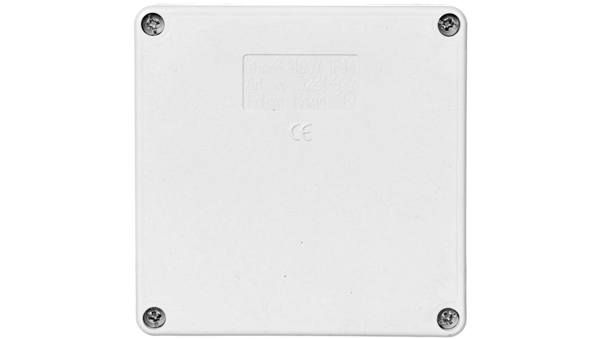 

Puszka odgałęźna 5-torowa 4mm2 4 dławice IP44 5231-627