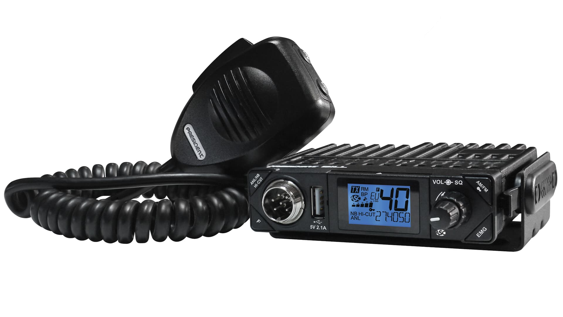 

Radio CB PRESIDENT BILL ASC AM/FM