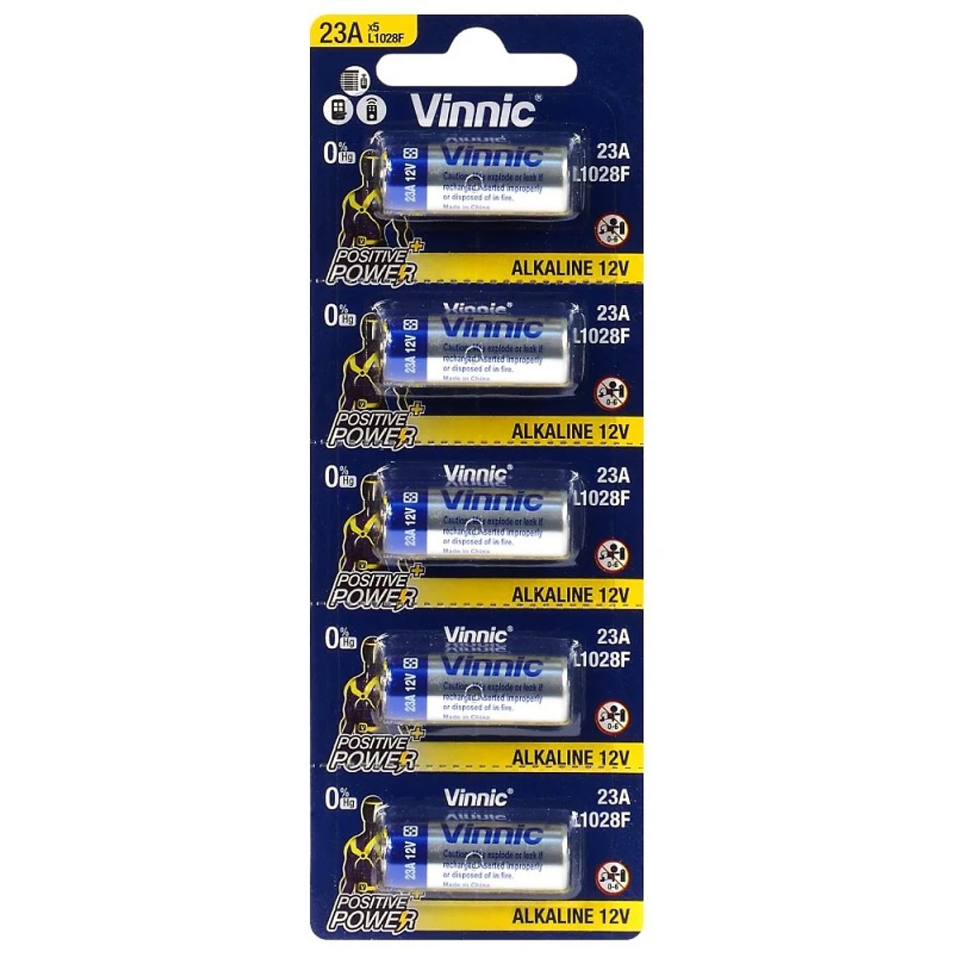 

Bateria alkaiczna L1028 23A 12V Vinnic