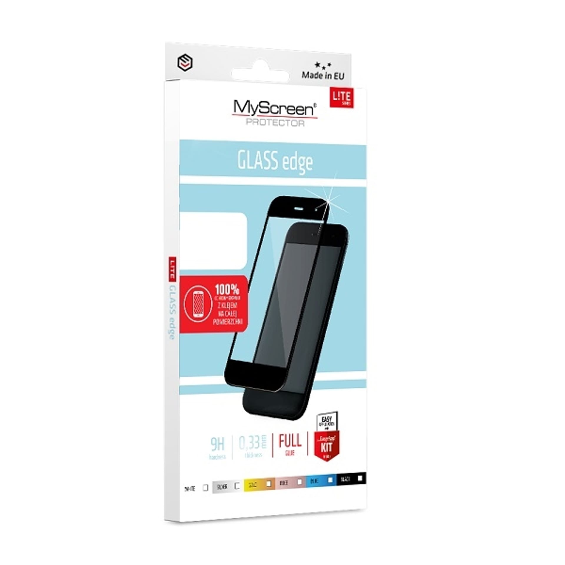 

MS Diamond Glass Edge Lite FG Xiaomi Mi 9 czarny/black Full Glue