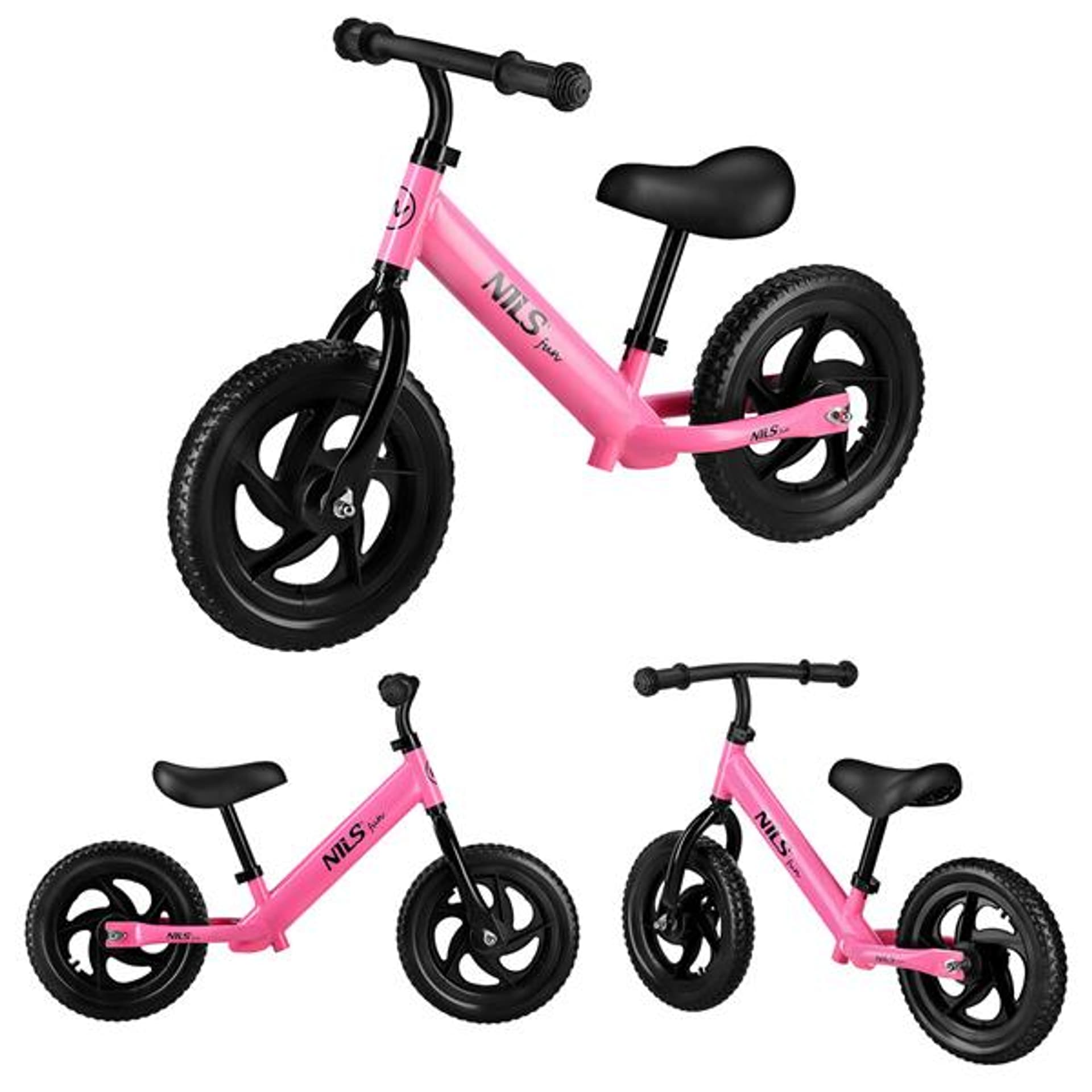 

RB012 PINK ROWEREK BIEGOWY NILS FUN